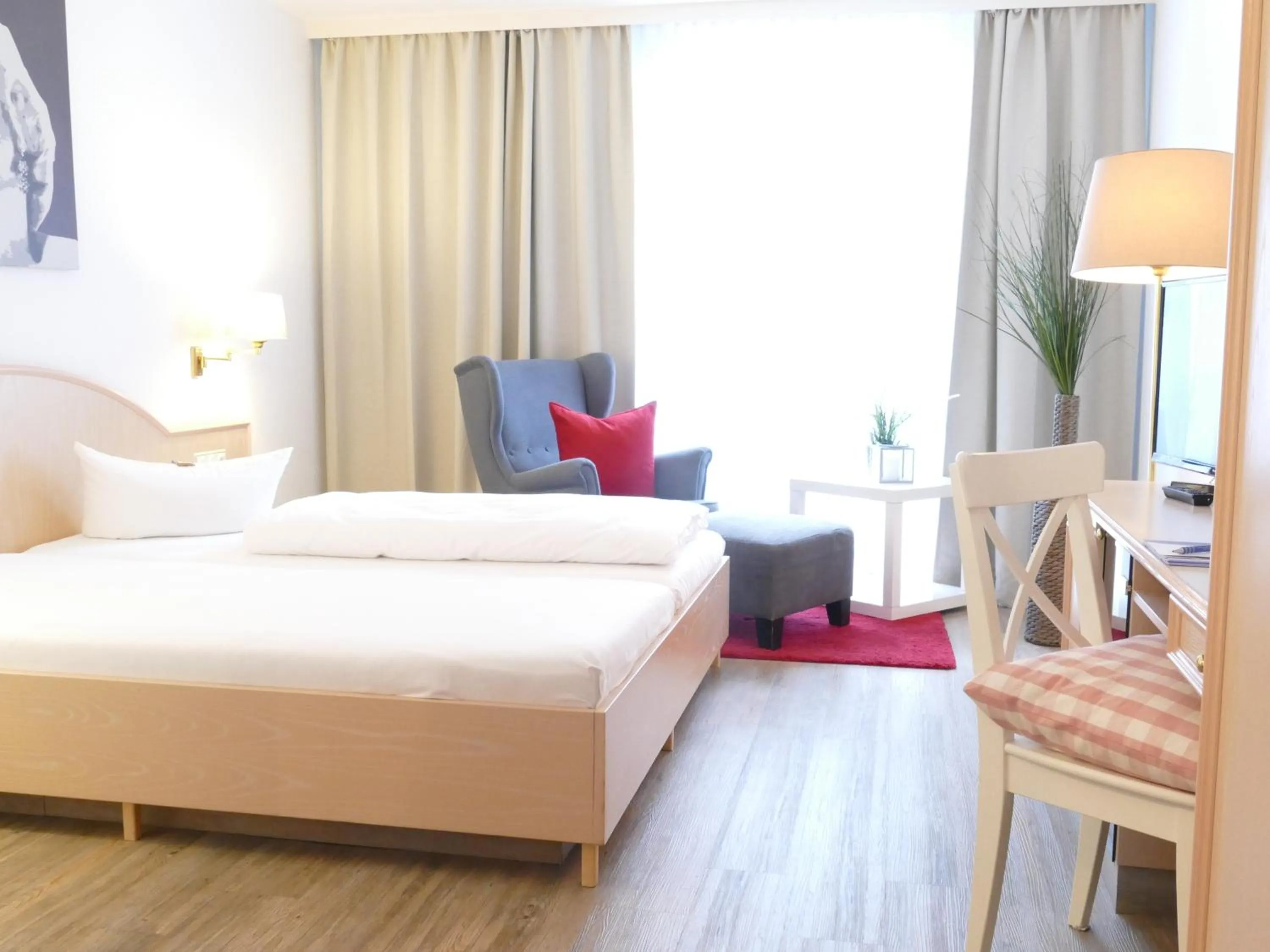 Bed in Hotel Friesenhof