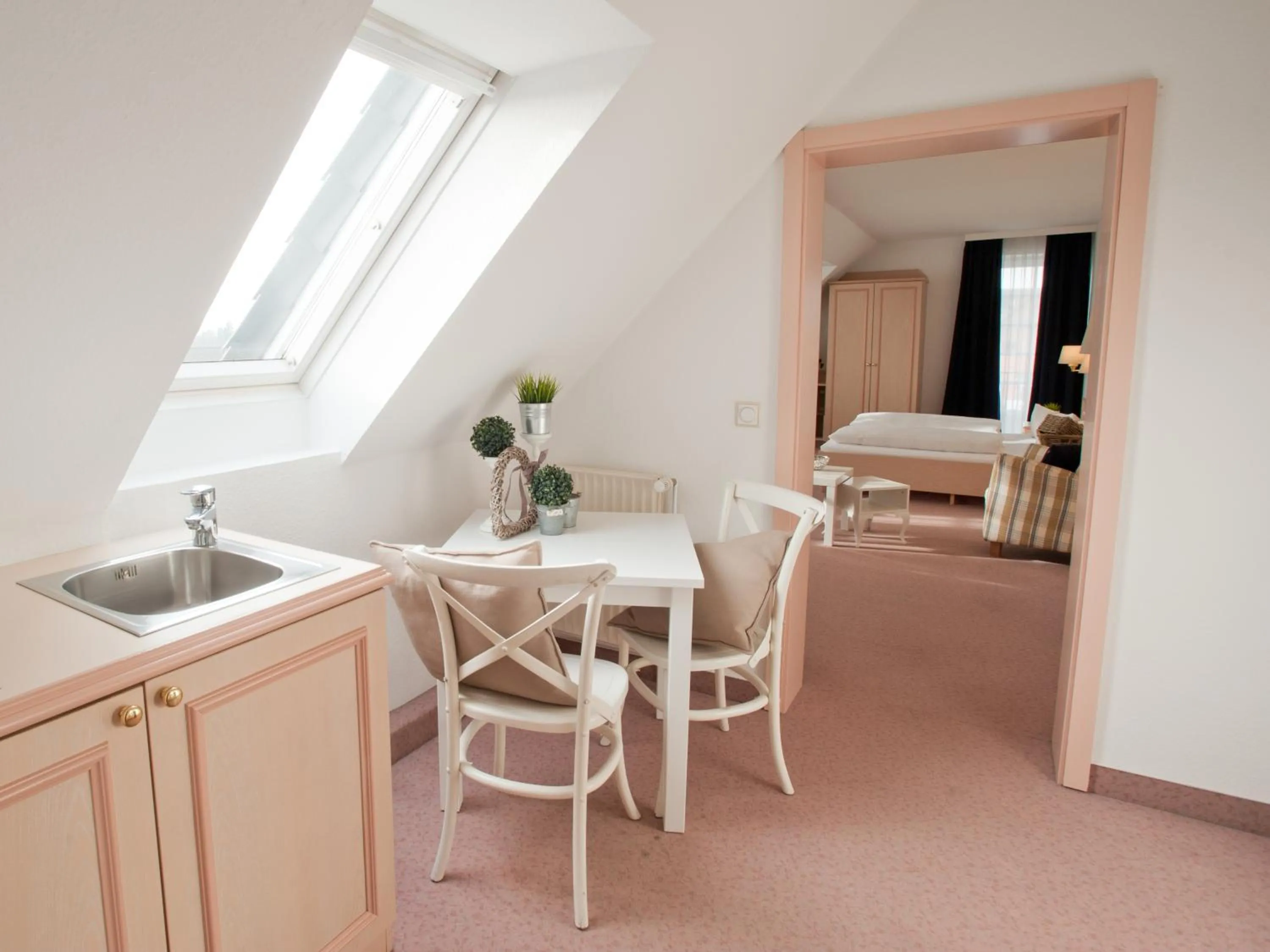 Kitchen or kitchenette in Hotel Friesenhof