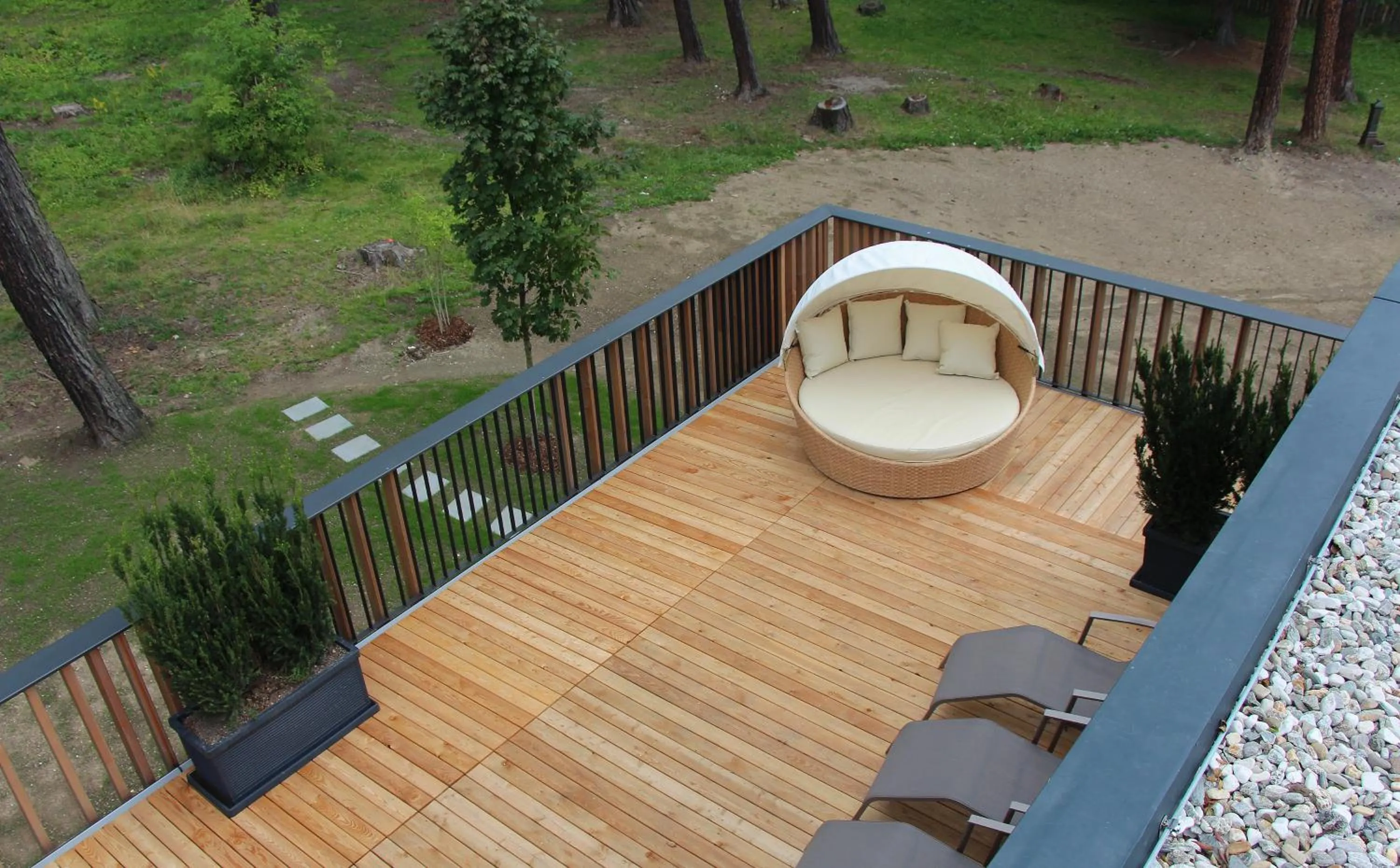 Balcony/Terrace in Steindl's Boutique Hotel