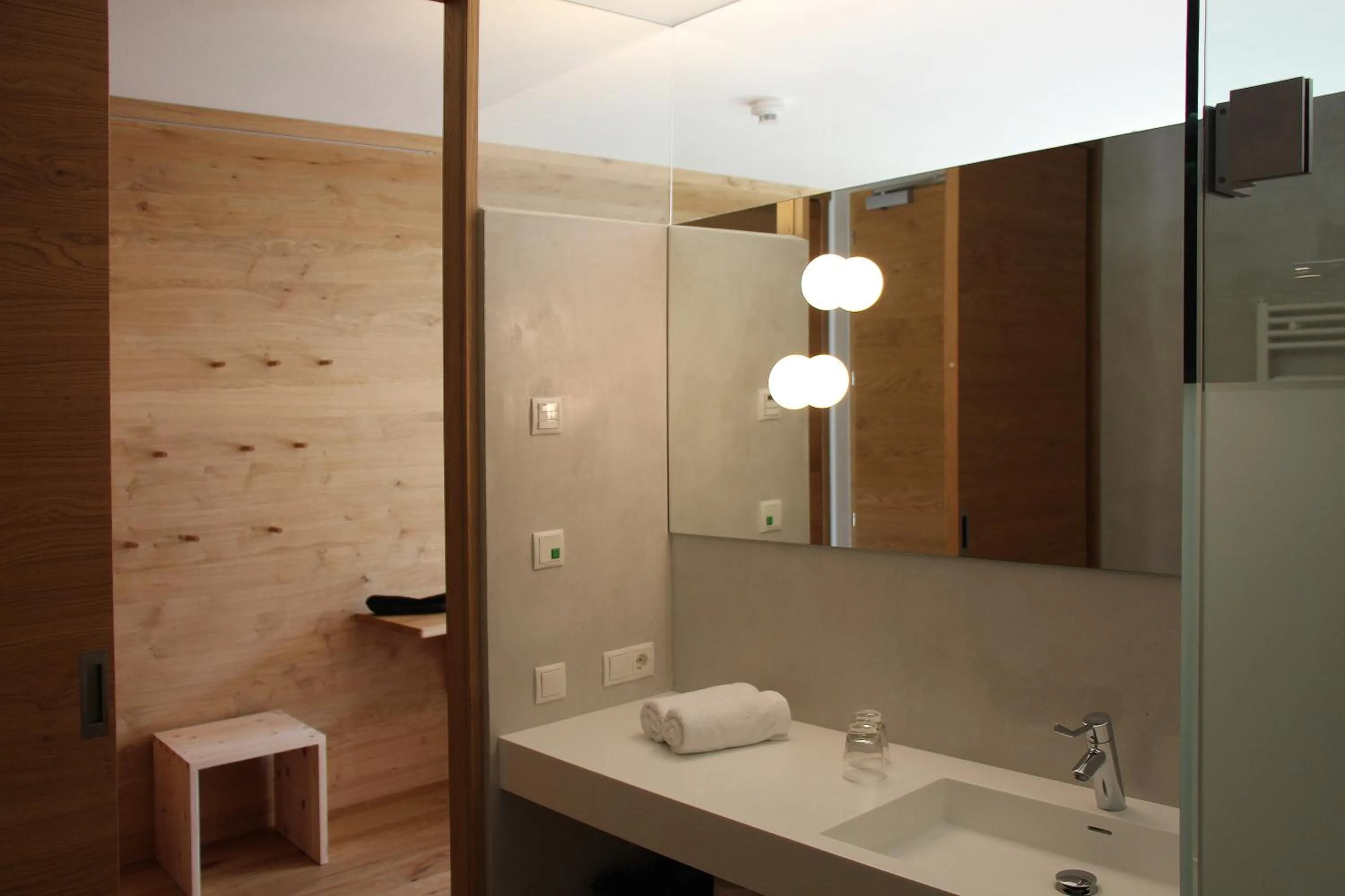 Bathroom in Steindl's Boutique Hotel