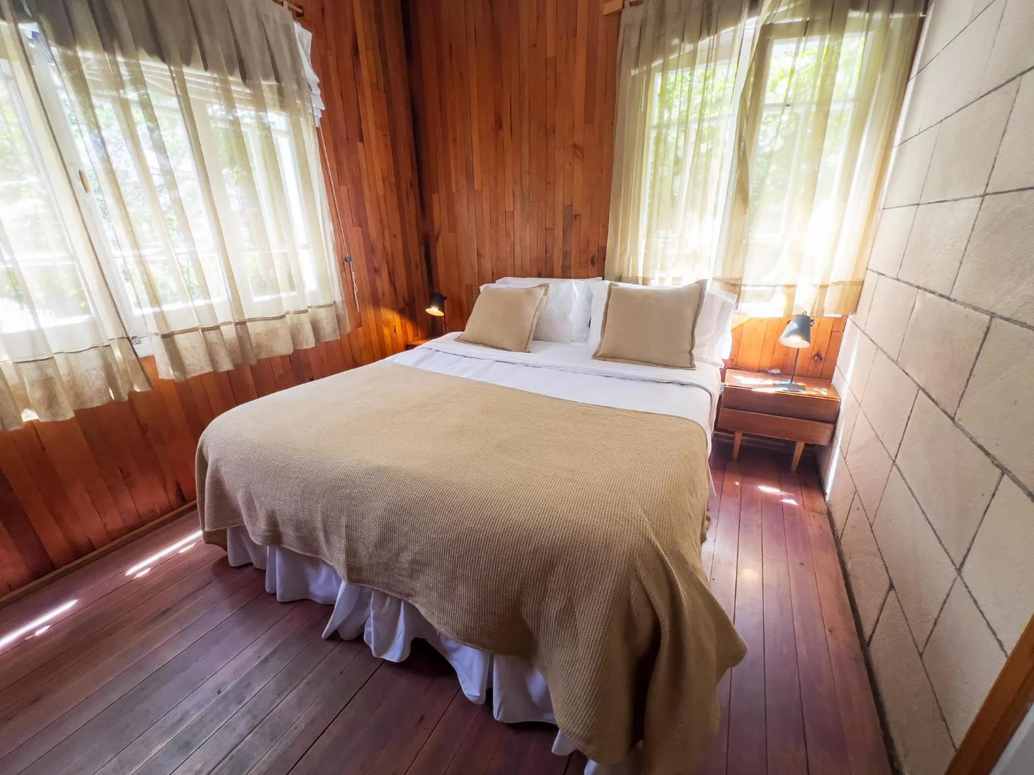 Bed in Wesley House Hosteria Boutique