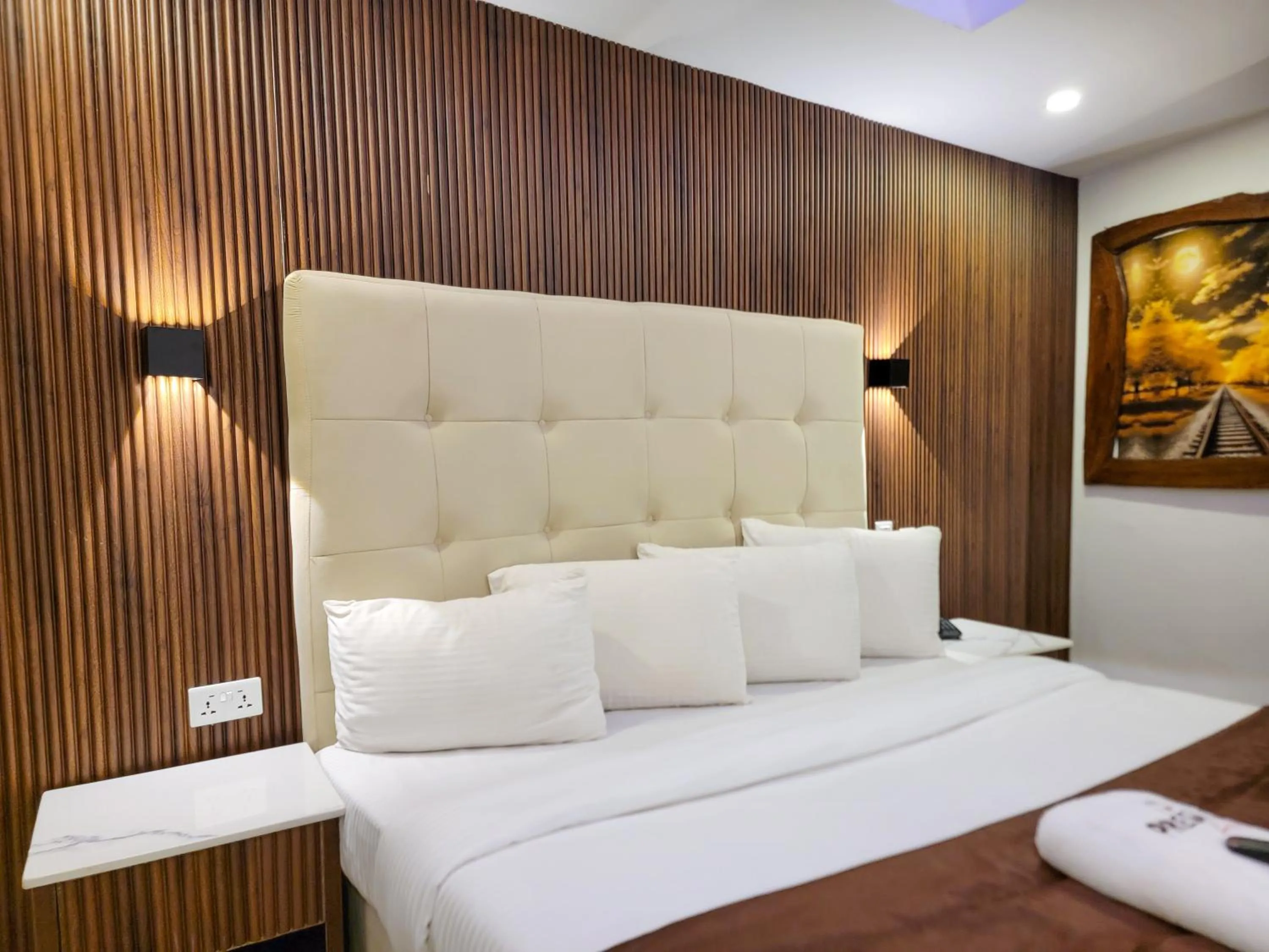 Bed in Presken Hotel Alade, Ikeja