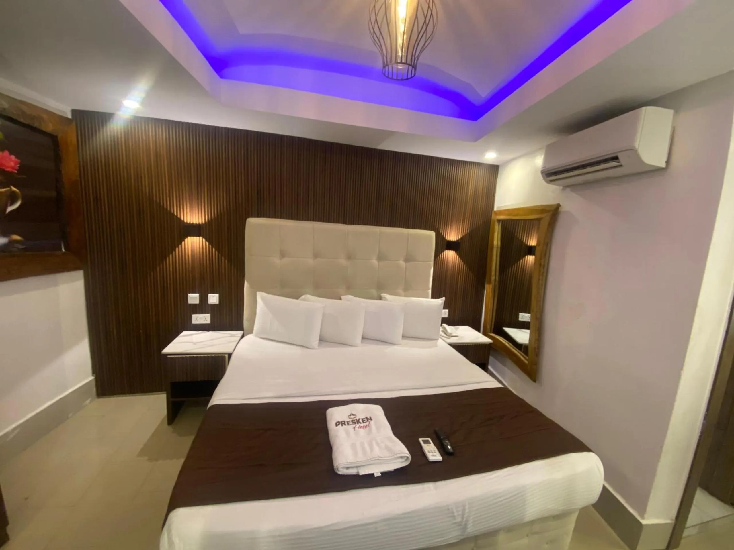 Bed in Presken Hotel Alade, Ikeja