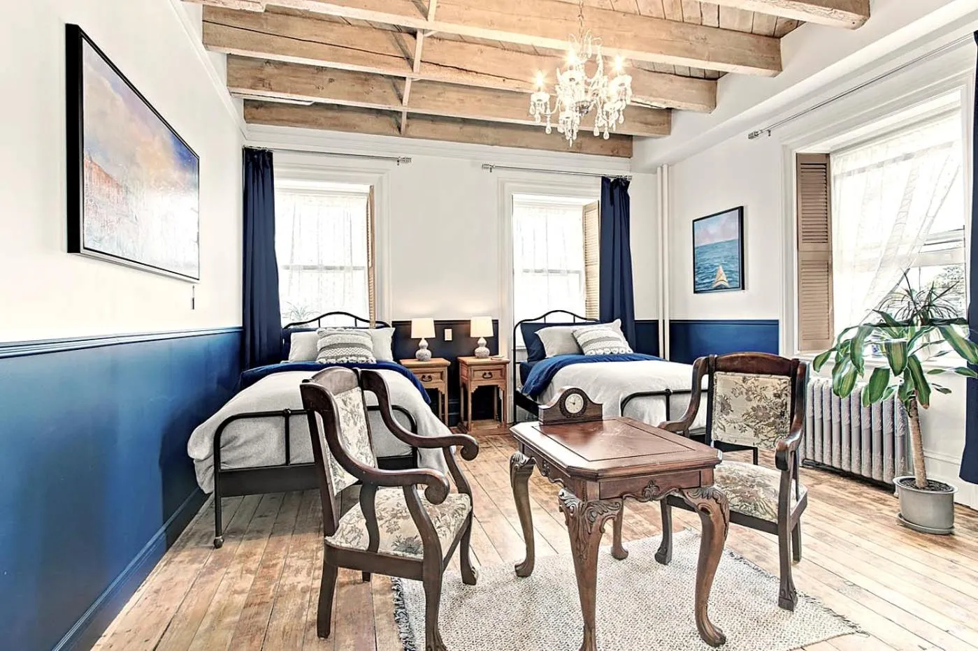 Bedroom in La Demeure du Capitaine