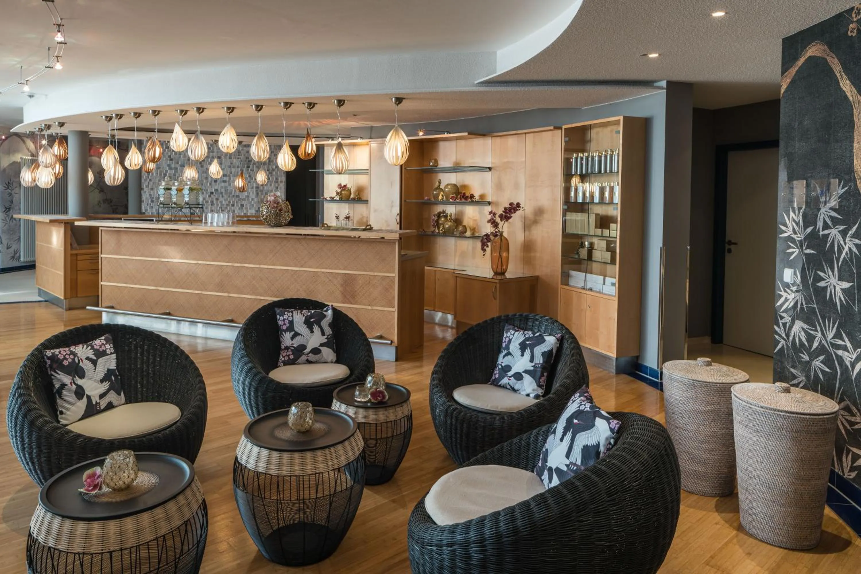 Seating area in Parkhotel Adler