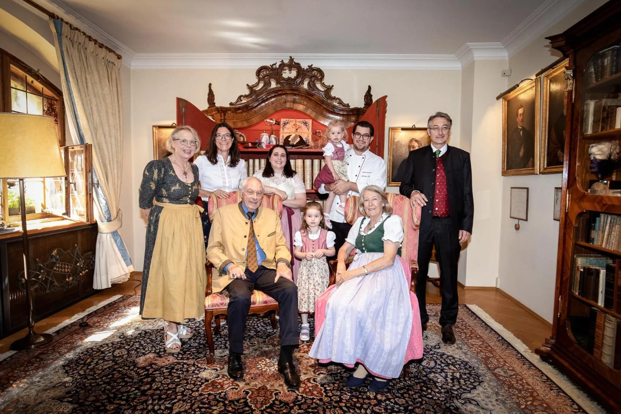 Family in Romantik Hotel zur Post