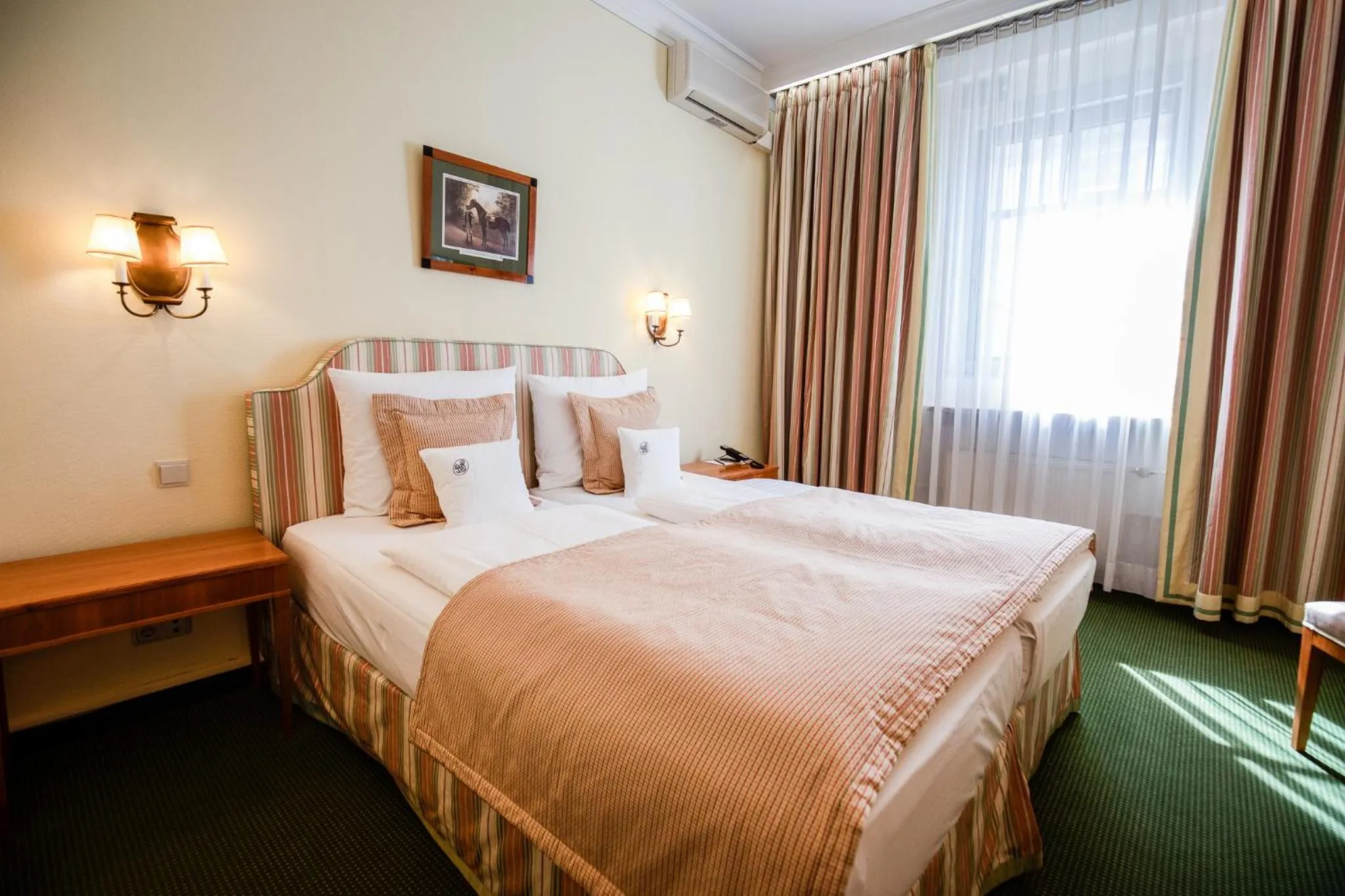 Photo of the whole room, Bed in Romantik Hotel zur Post