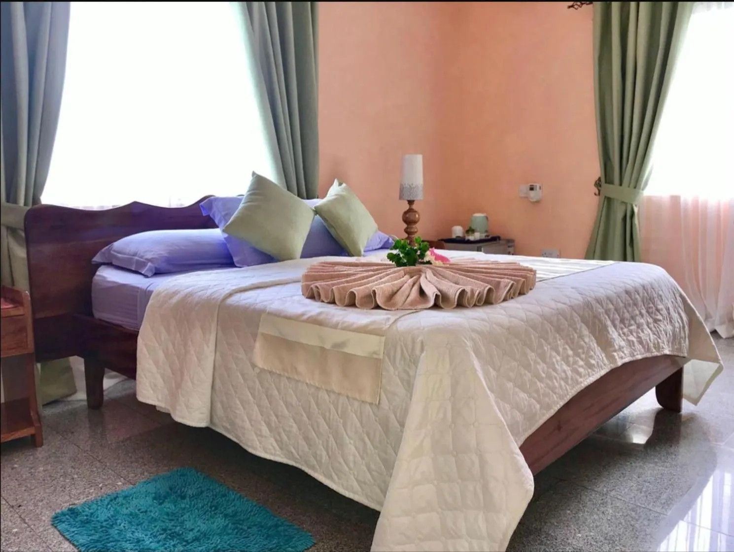 Bedroom in Villa Bananier