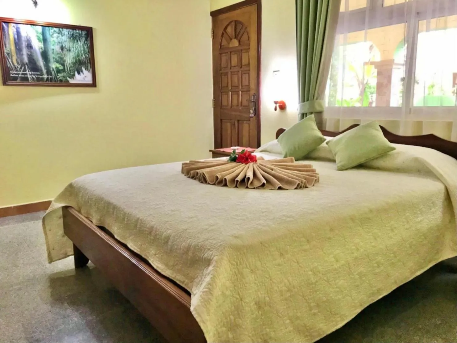 Bedroom in Villa Bananier