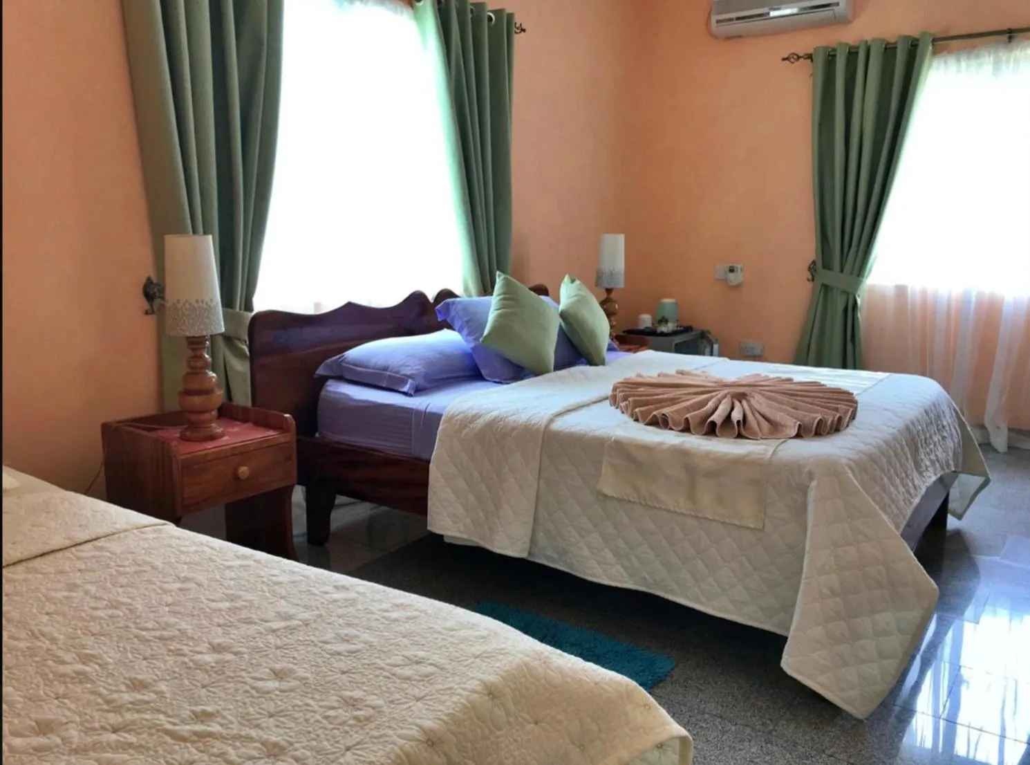 Bedroom in Villa Bananier