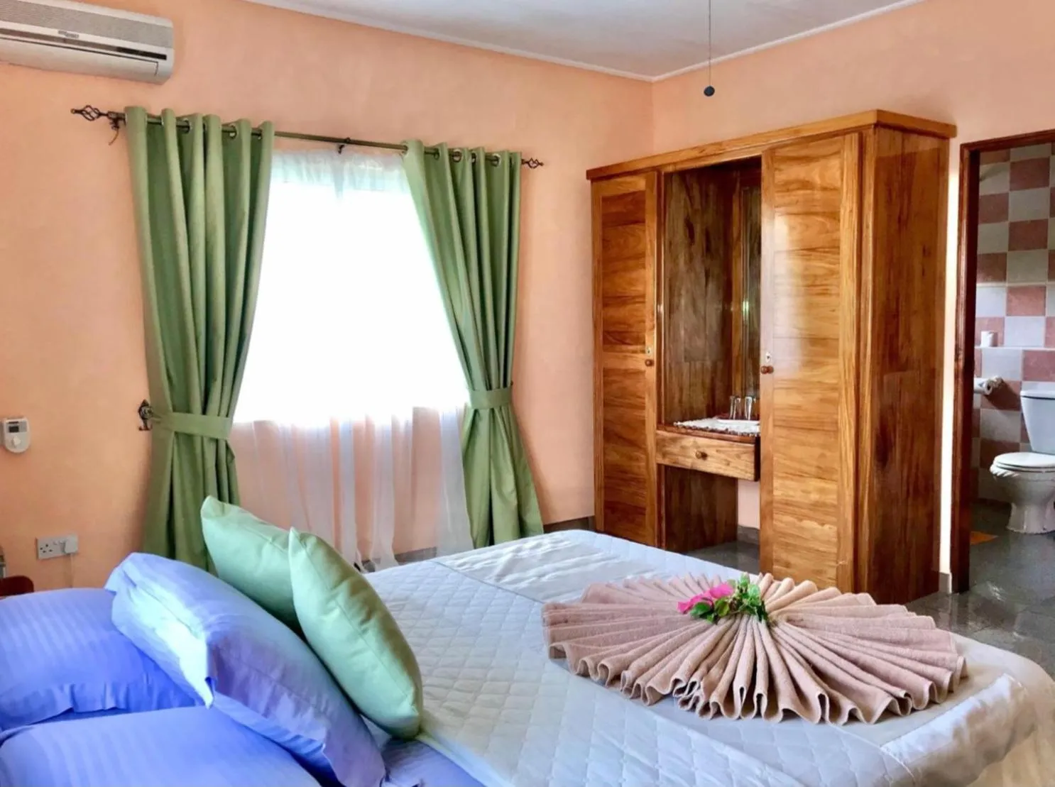 Bedroom in Villa Bananier