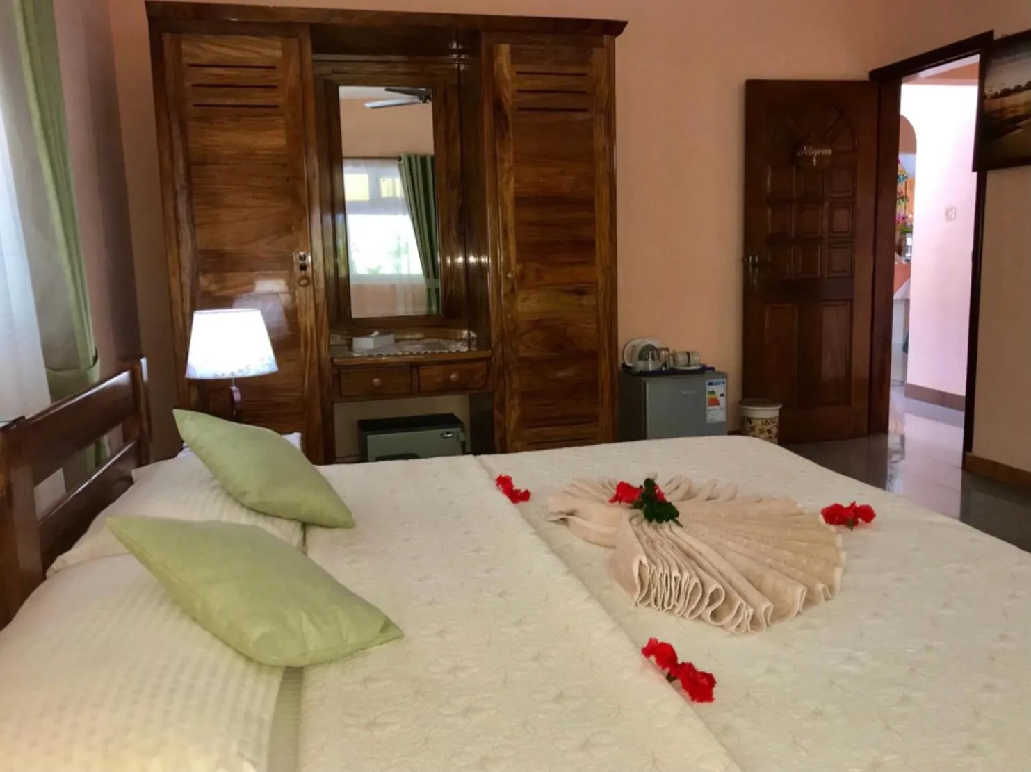 Bedroom in Villa Bananier