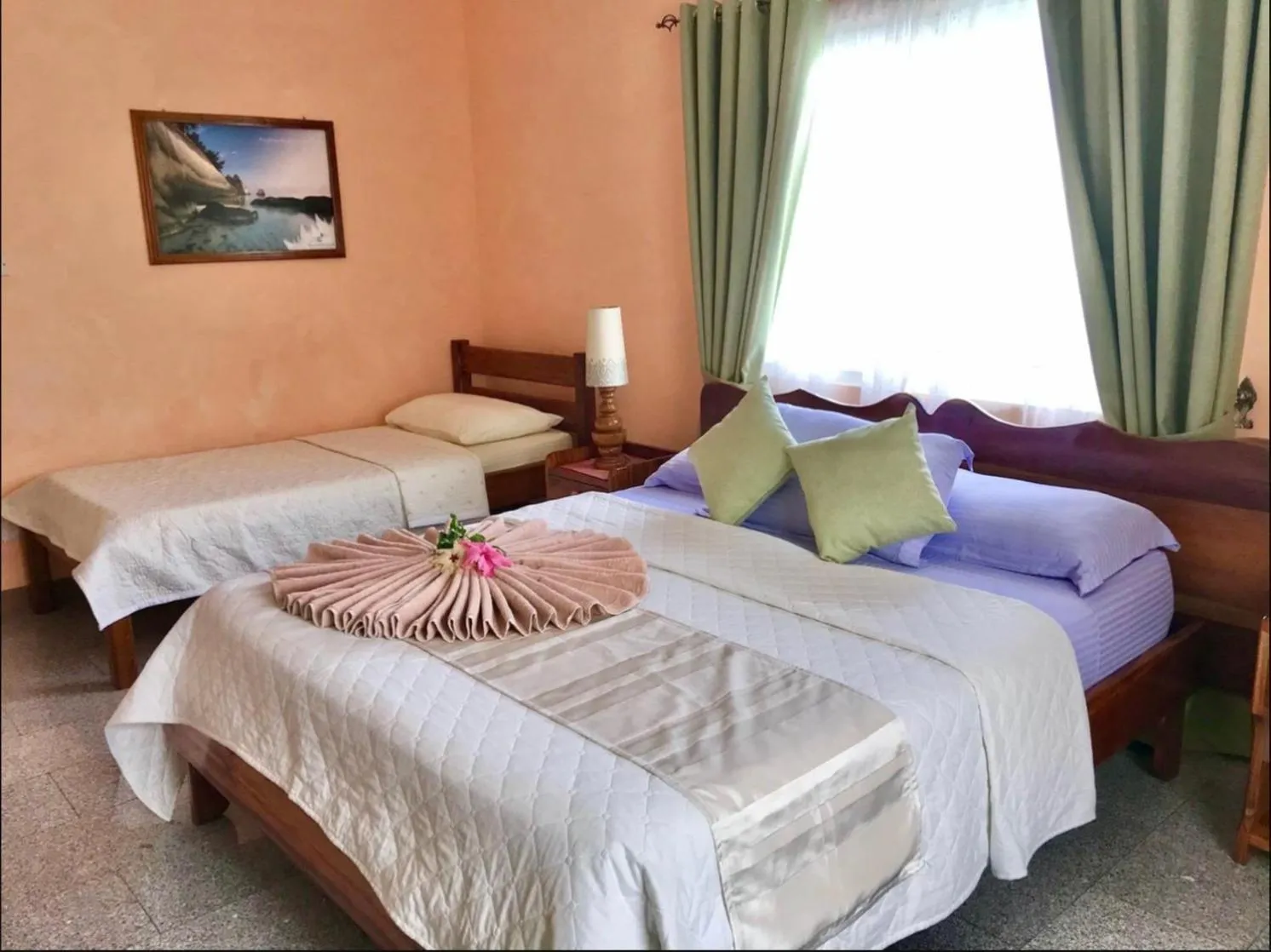 Bedroom in Villa Bananier