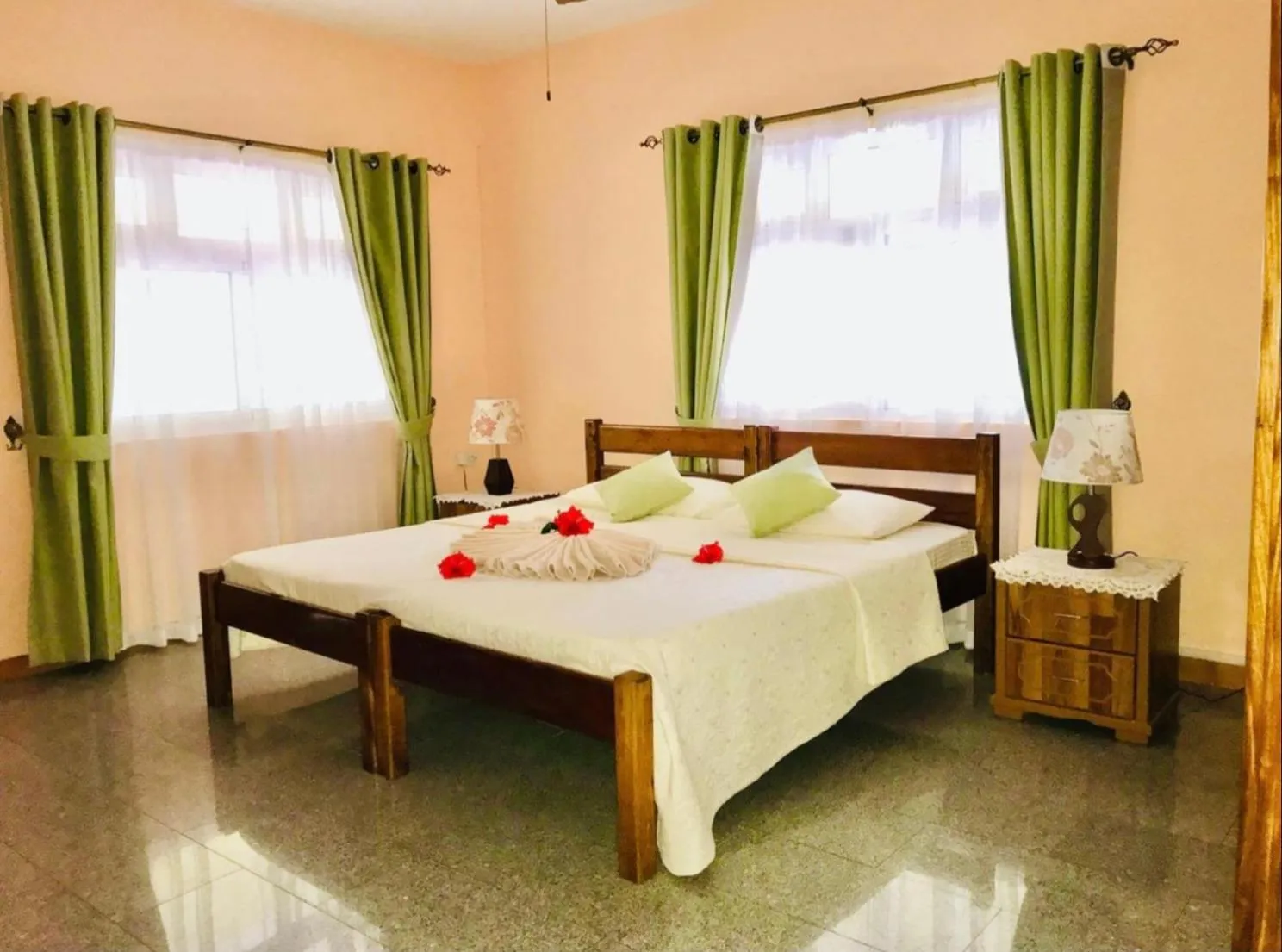 Bedroom in Villa Bananier