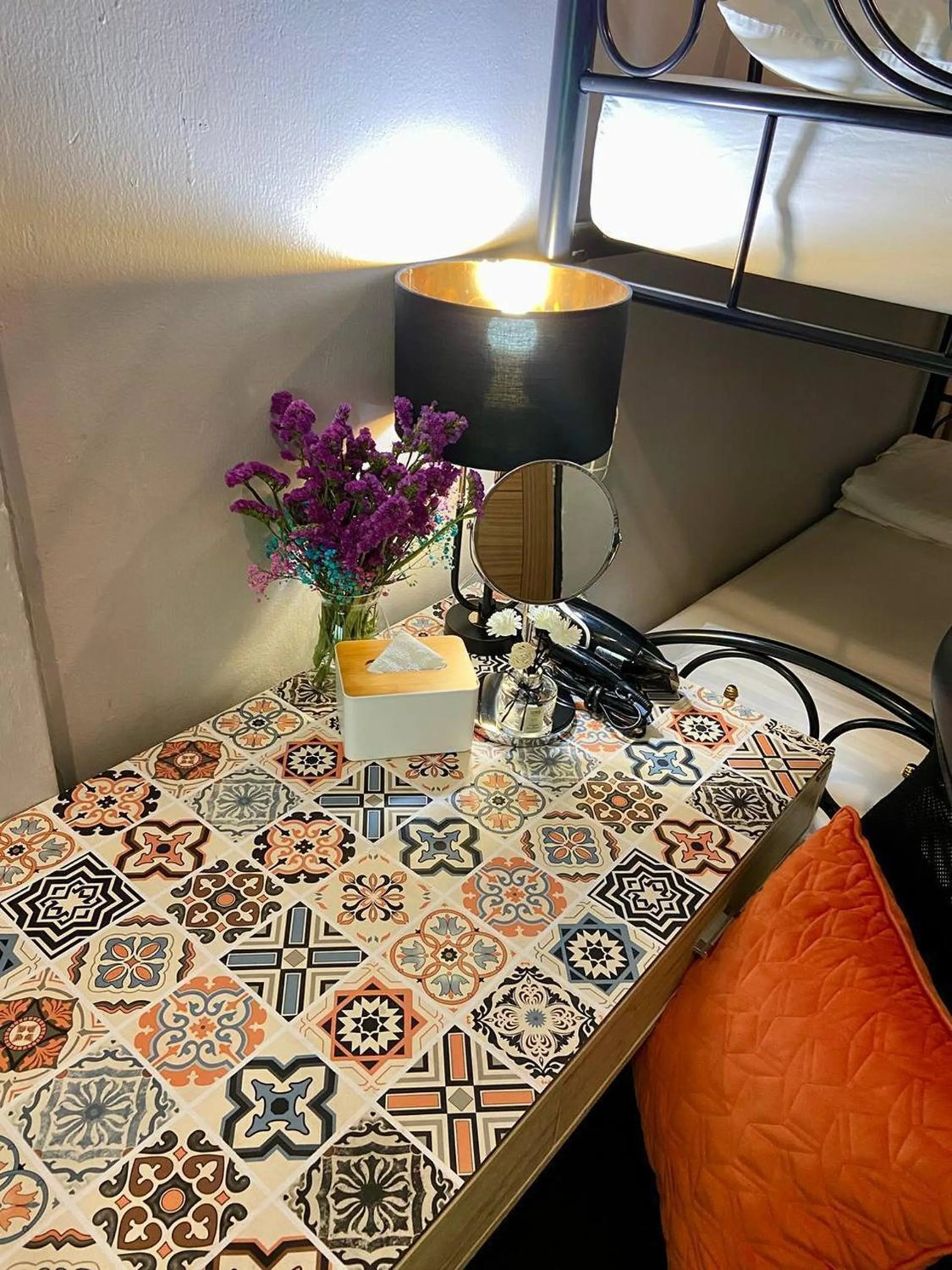 Bedroom, Bed in Hostel Lemon Siam Petchaburi Road