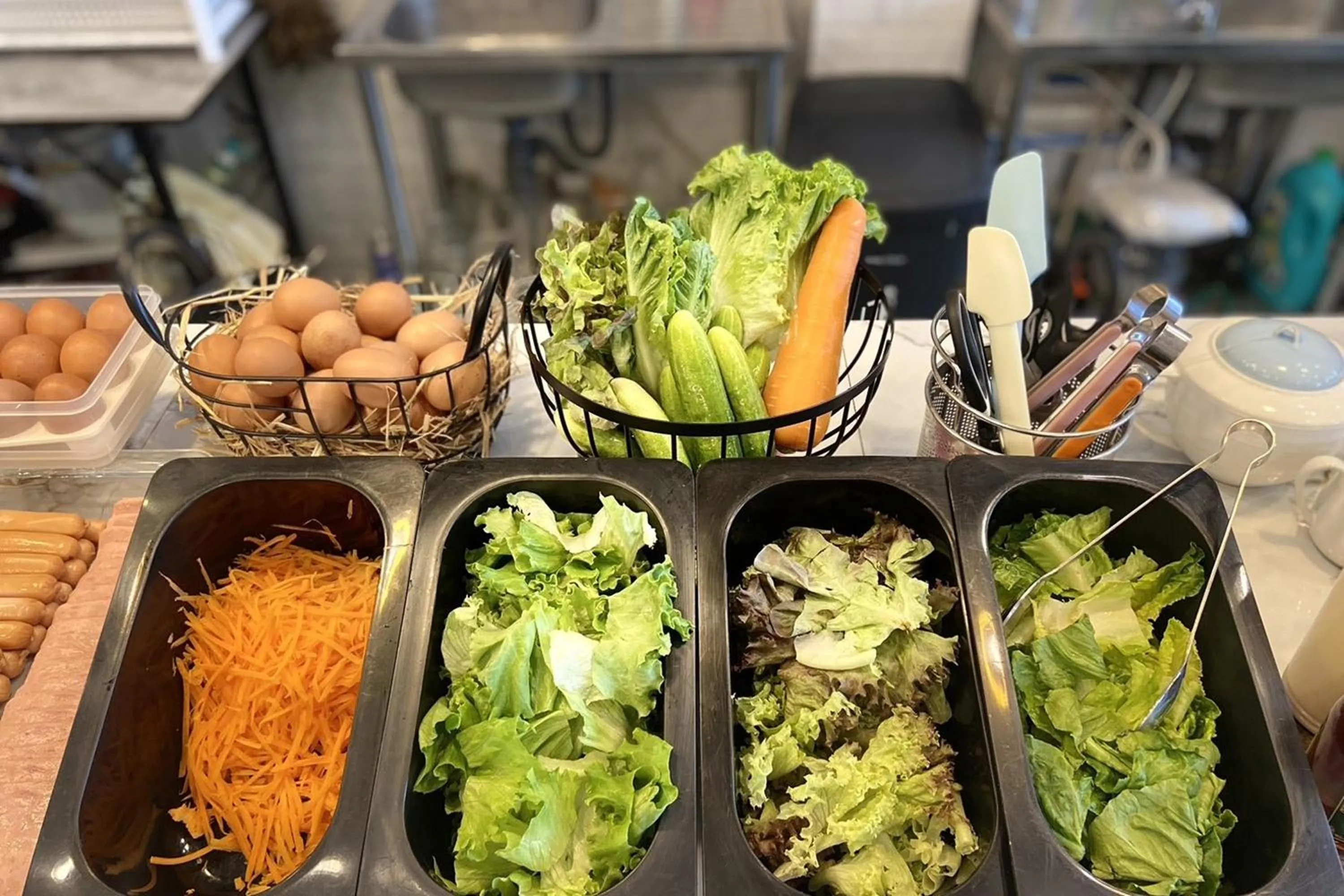 Area and facilities in Hostel Lemon Siam Petchaburi Road