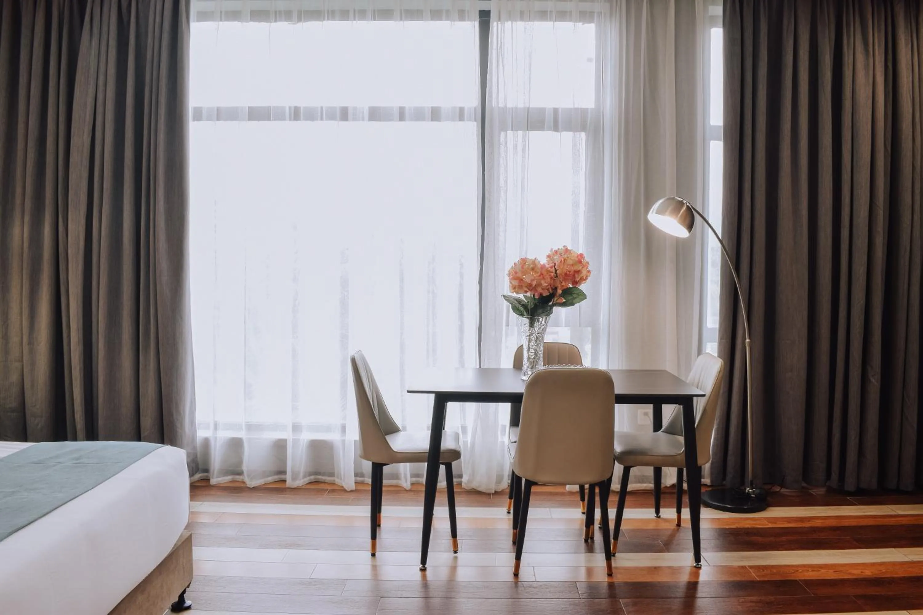 Living room, Bed in Fan's Hotel Baybay