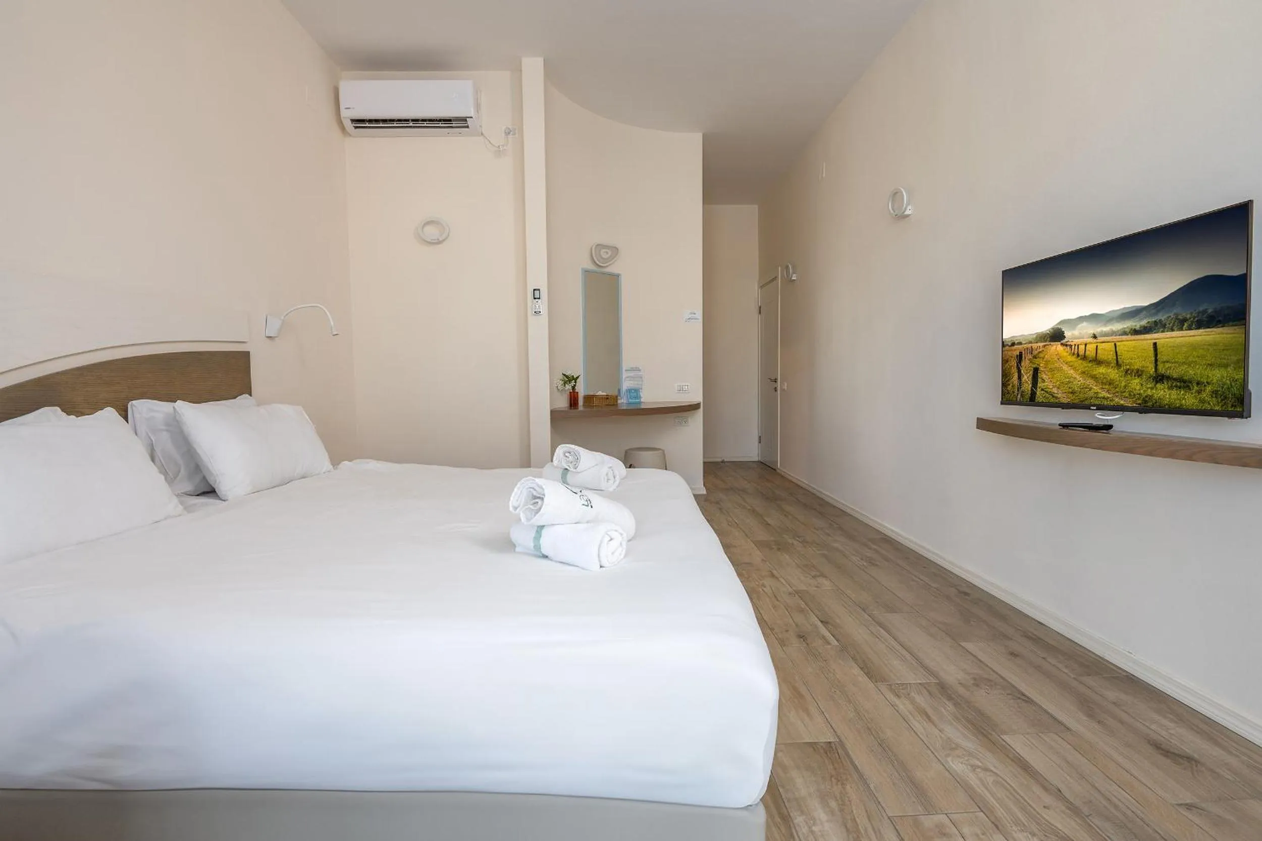 Bed in Lev Hahoresh Boutique Hotel