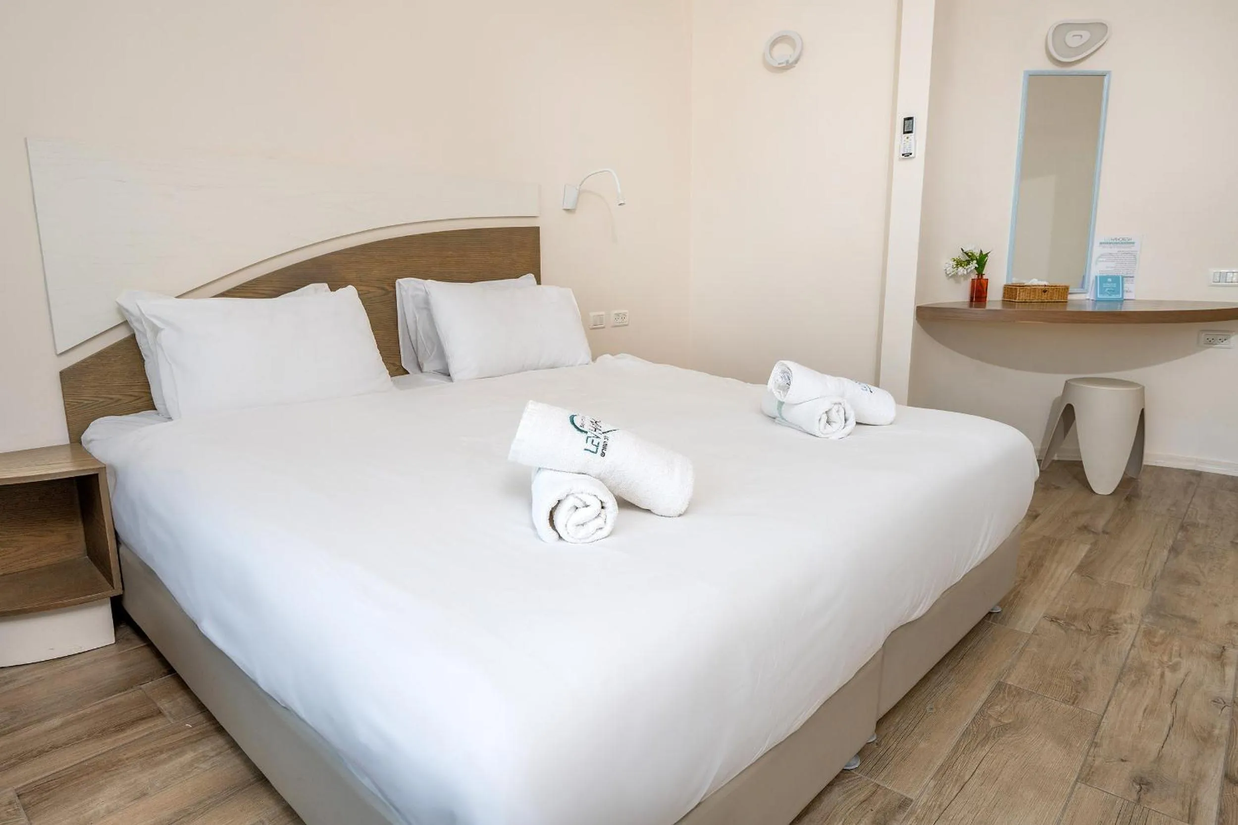 Bed in Lev Hahoresh Boutique Hotel