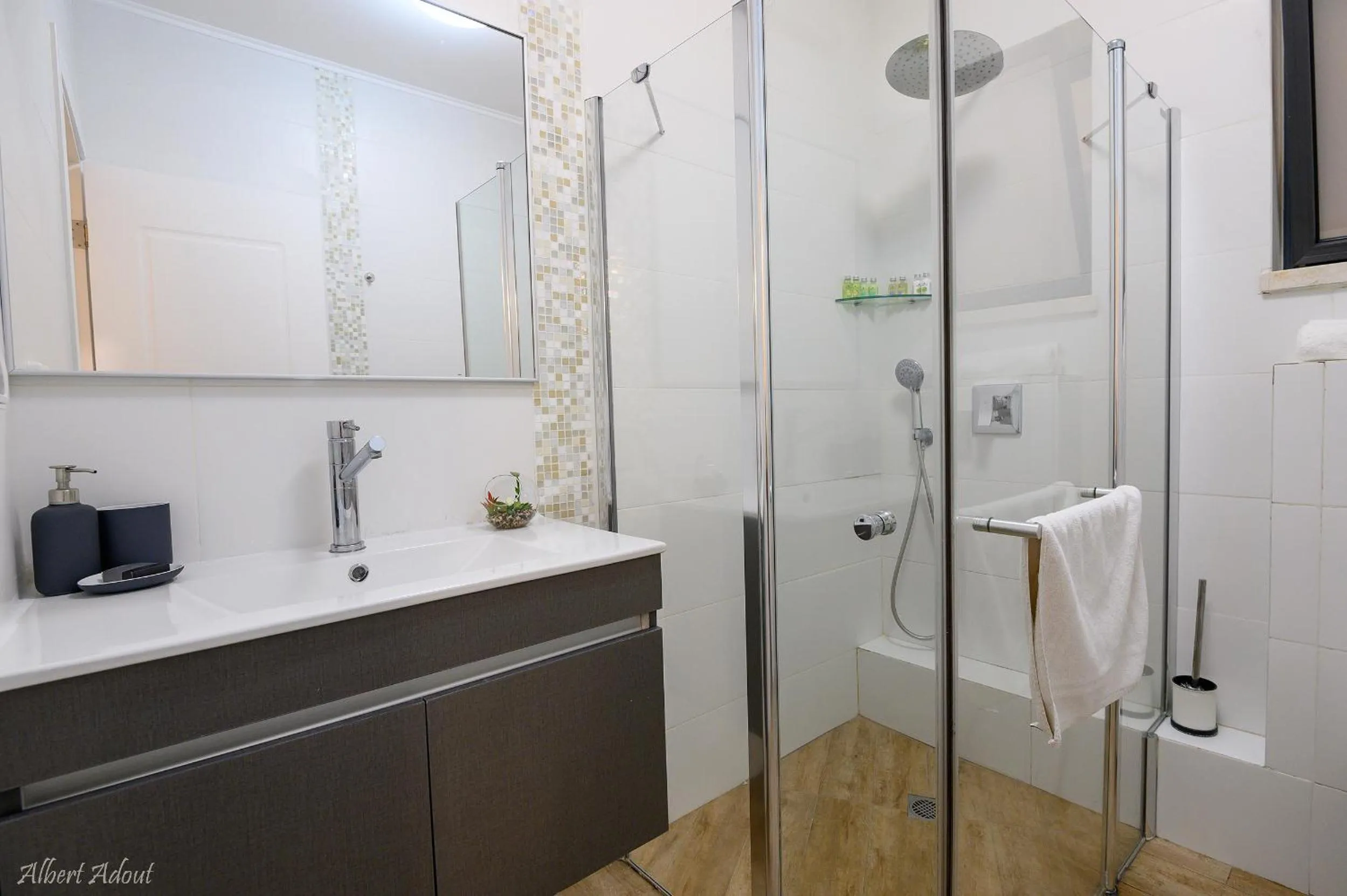 Bathroom in Lev Hahoresh Boutique Hotel