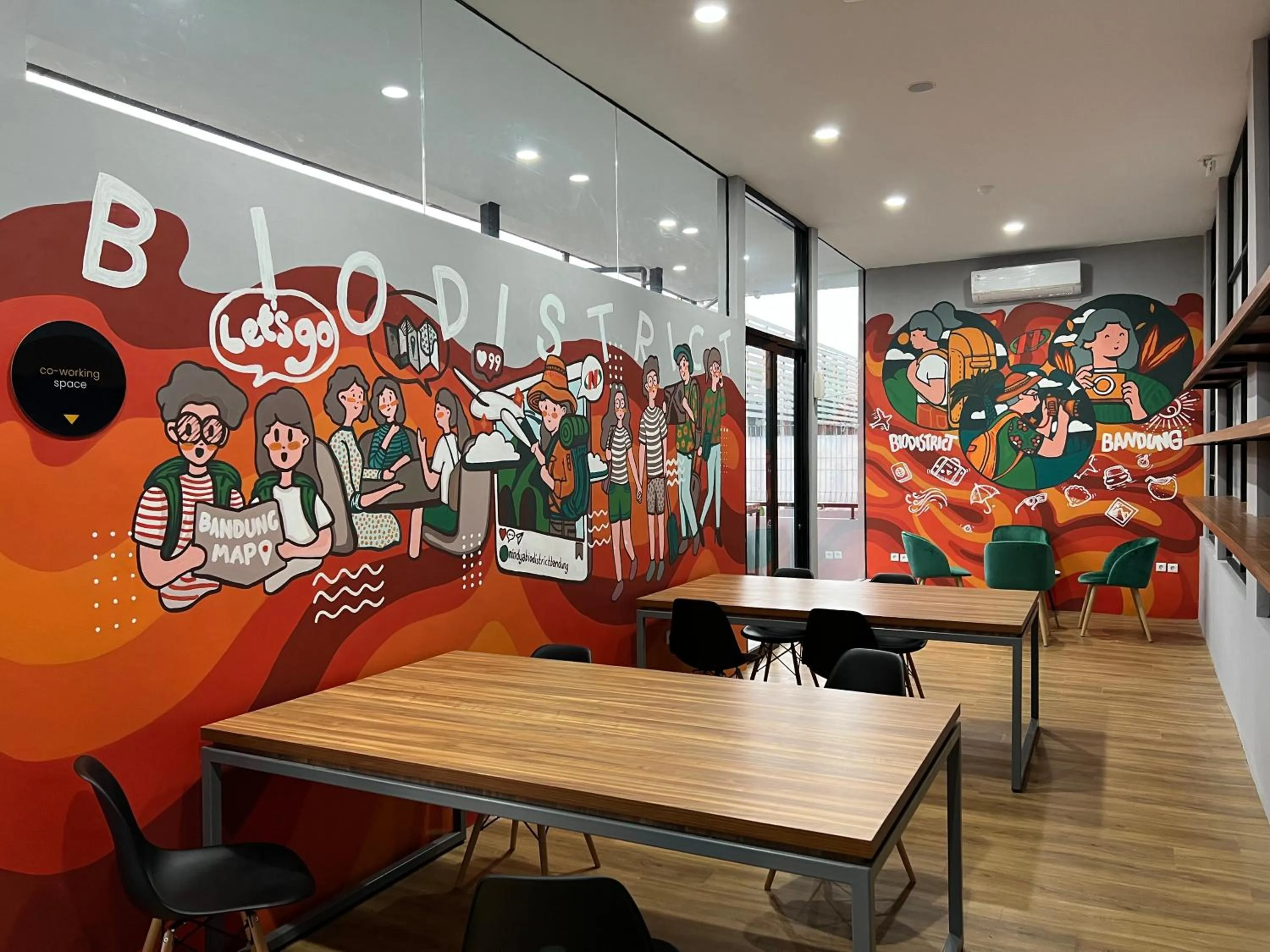 Meeting/conference room in Nindya Biodistrict Hotel Bandung