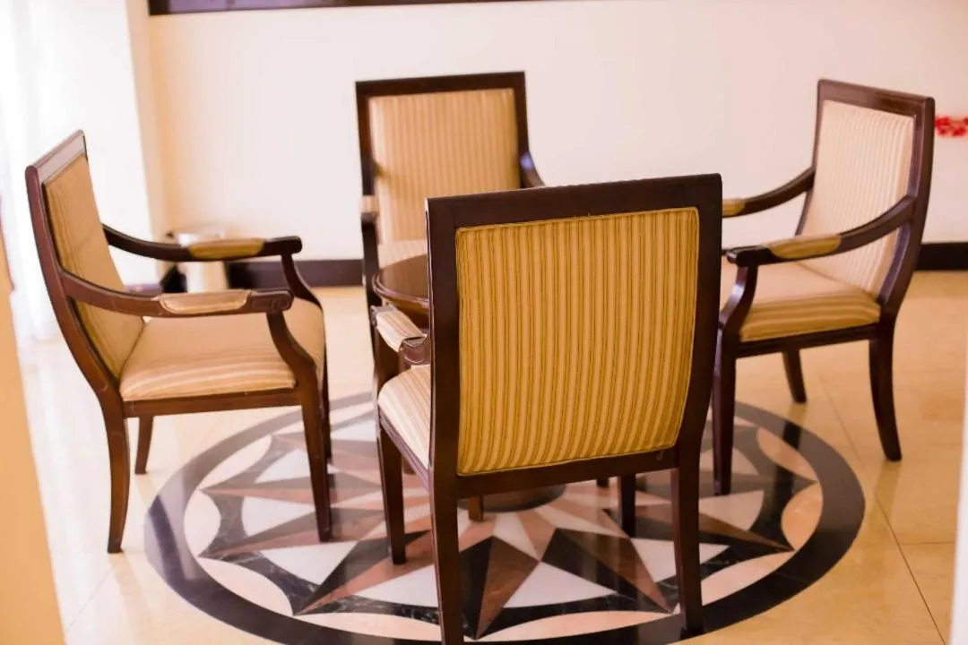 Seating area in Sonia Hotel