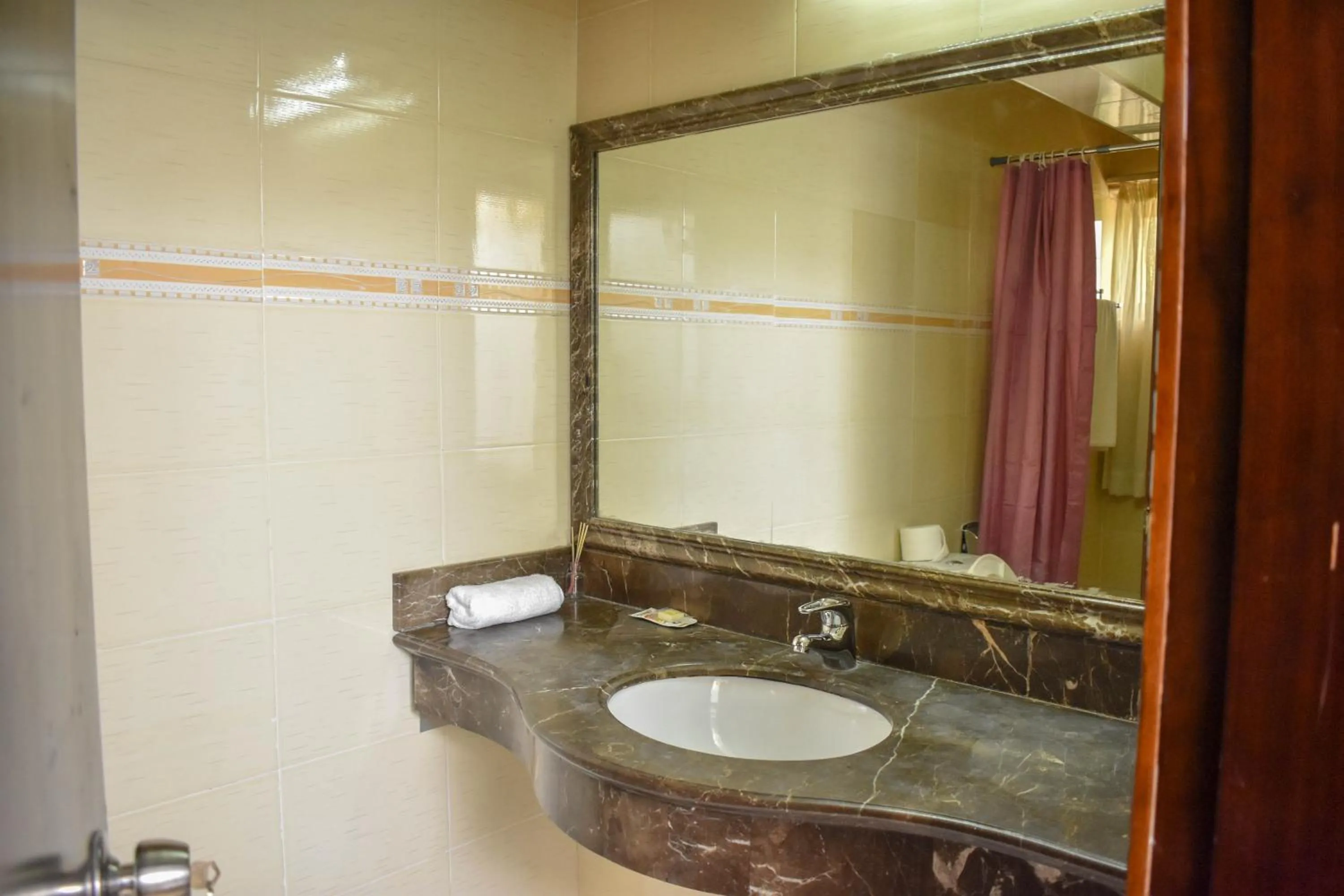 Bathroom in Sonia Hotel