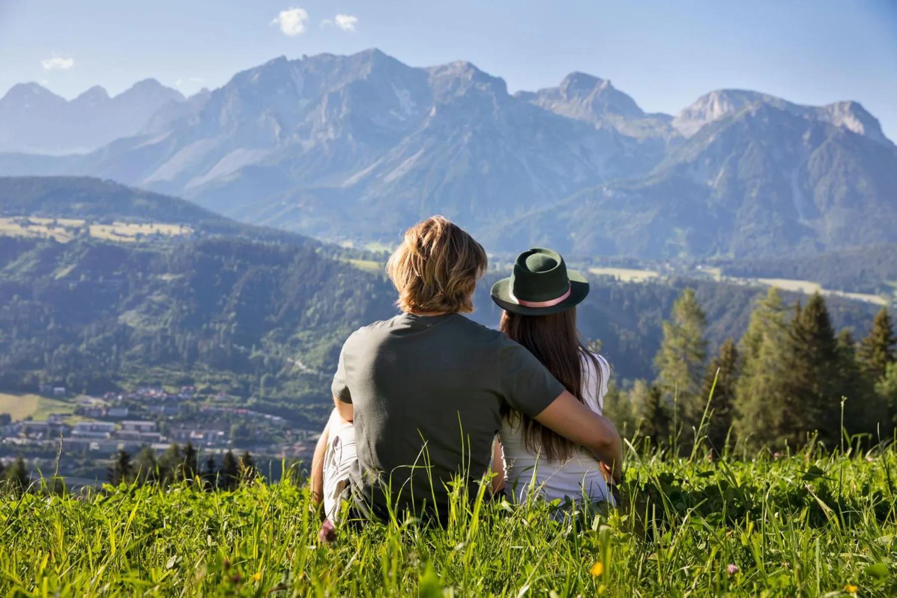 Natural landscape in Holzhackerin - the charming Haus am Berg