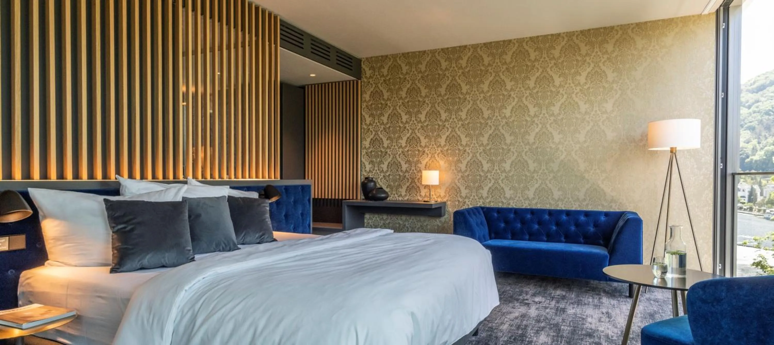 Photo of the whole room, Bed in Emser ThermenHotel