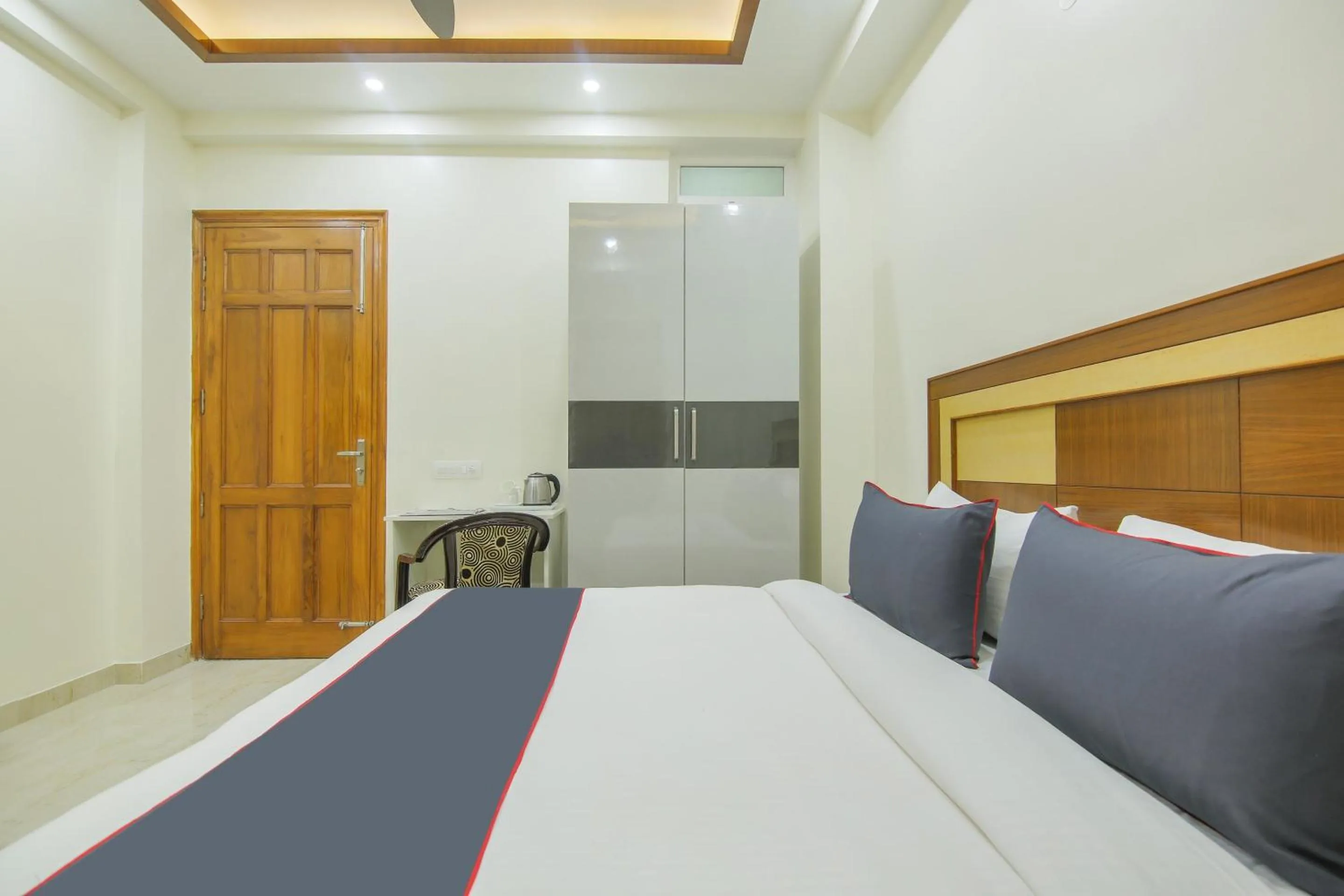 Bedroom, Bed in Collection O Corporate Suite Near Omaxe Celebration Mall