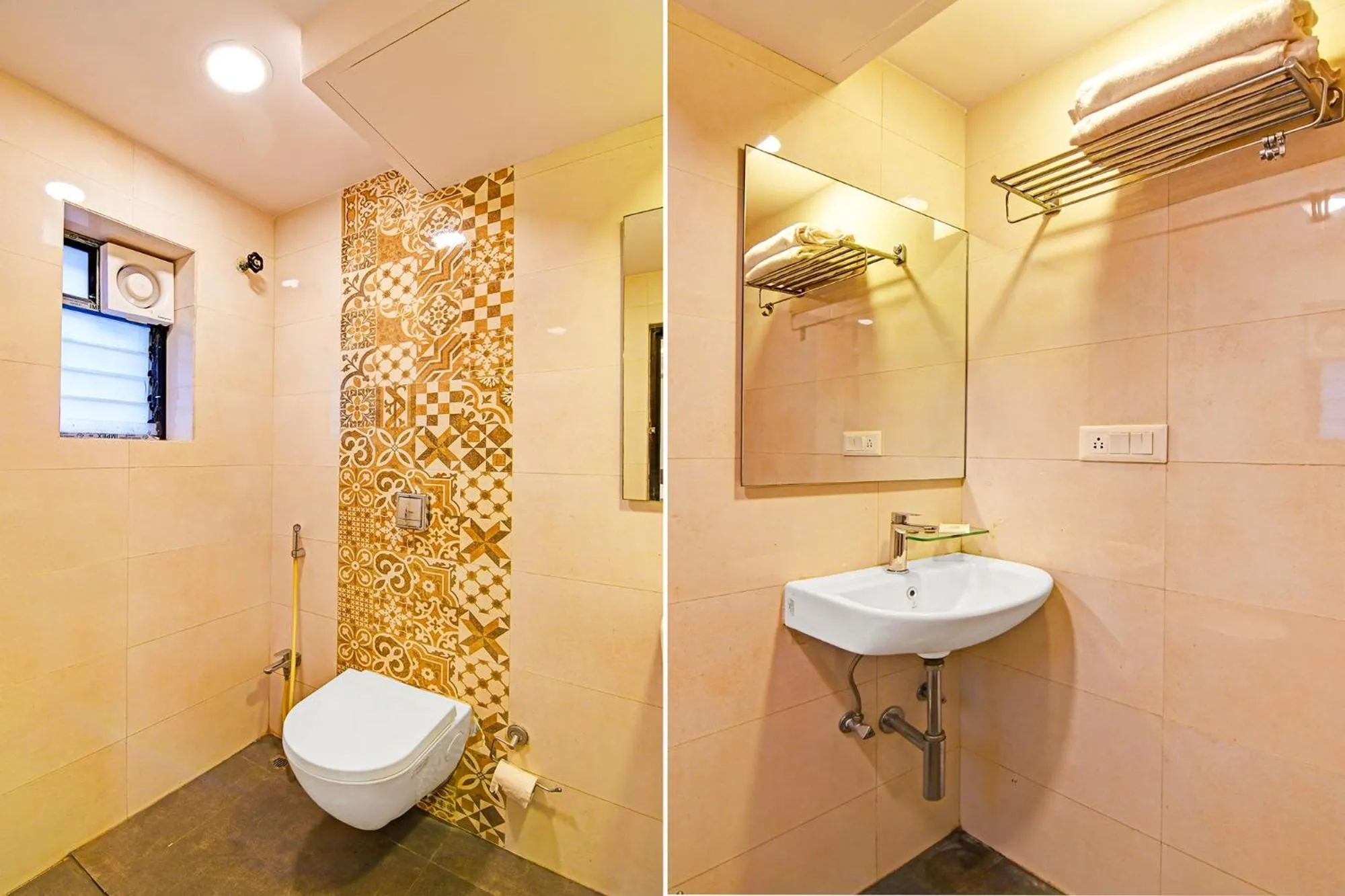 Bathroom in FabHotel Kzar Select - Nr US Consulate