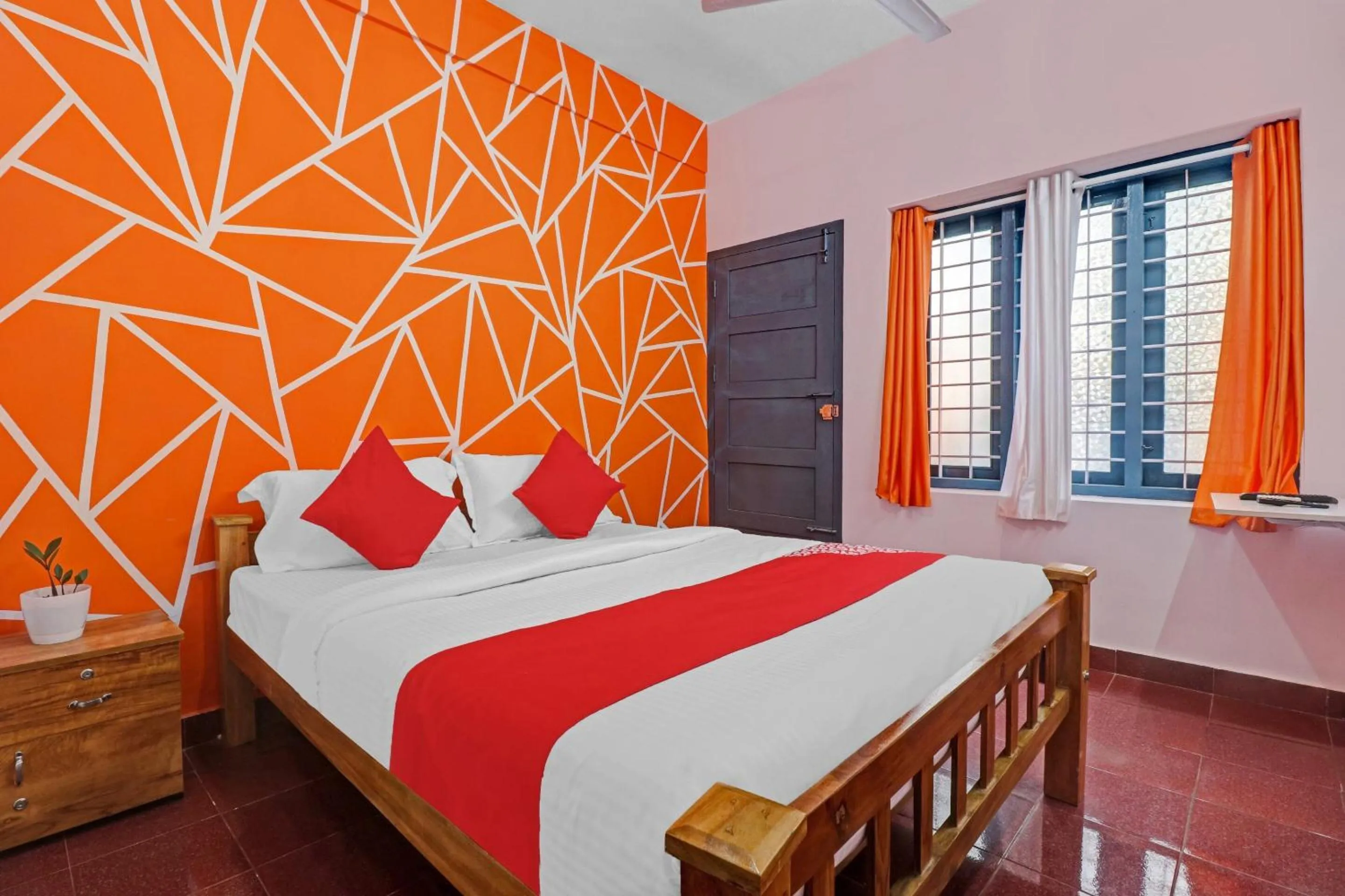 Bedroom, Bed in Hotel O Skywind