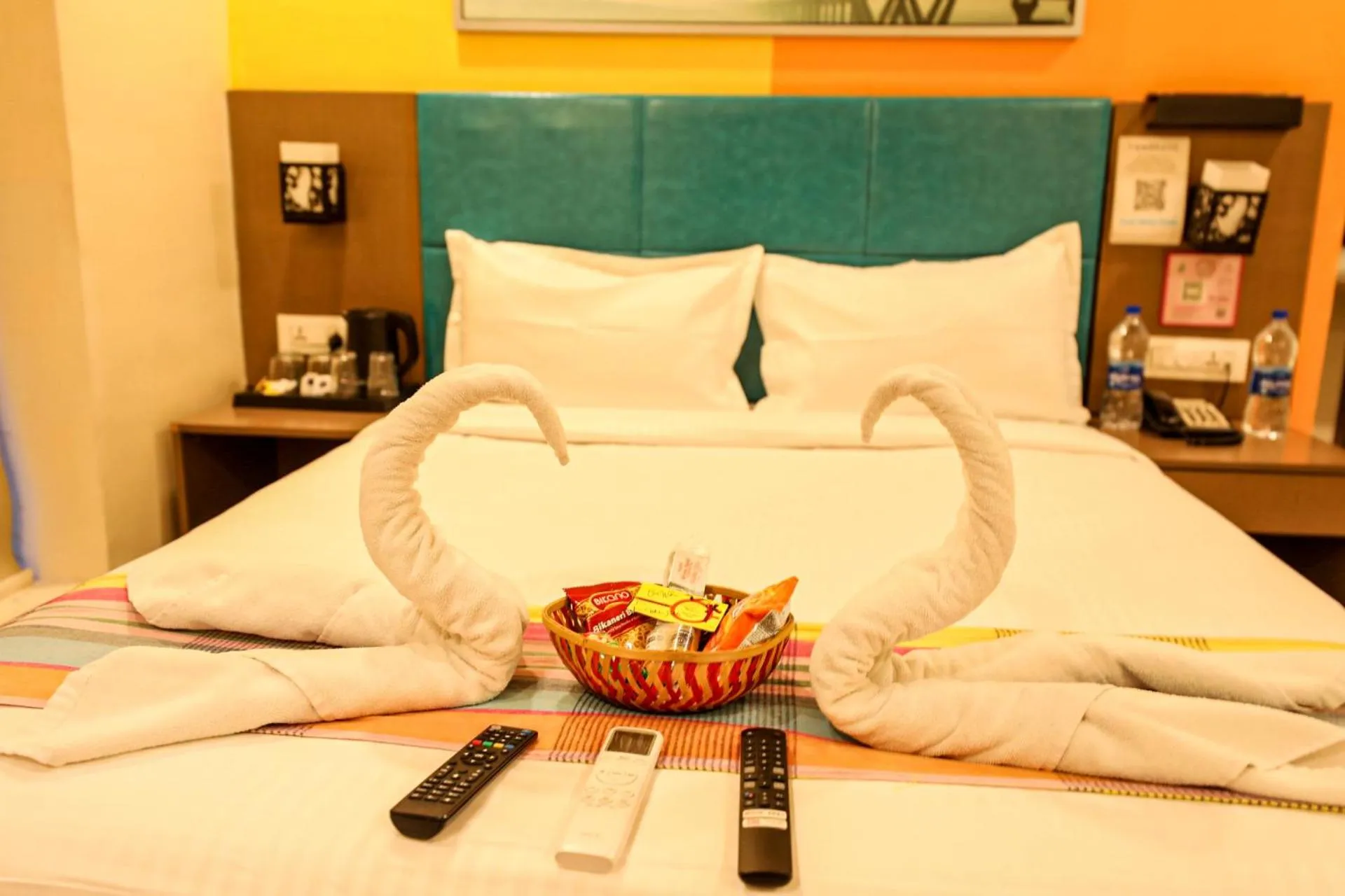 Bed in Hotel White Fields Hitec City, Hyderabad