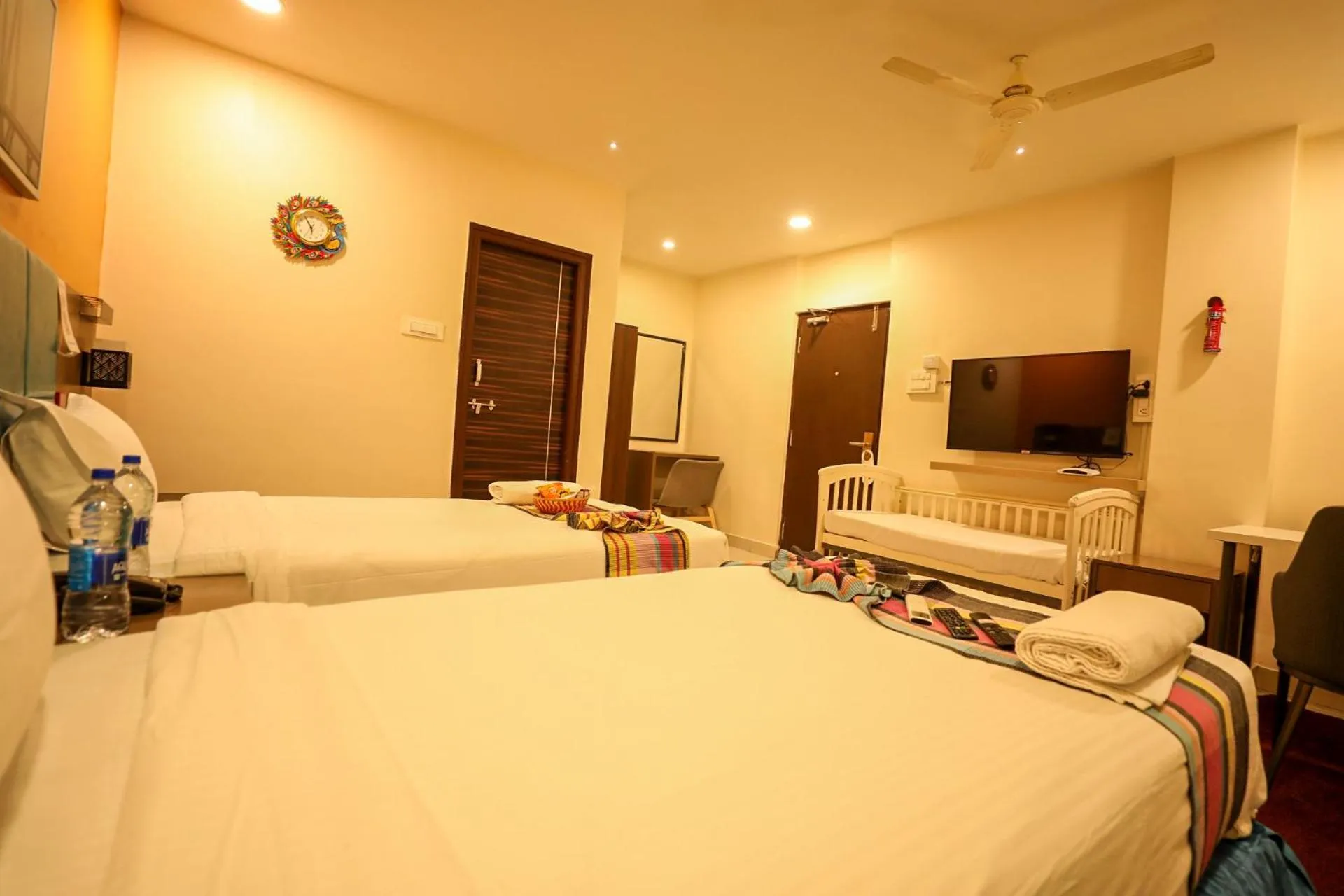 Bed in Hotel White Fields Hitec City, Hyderabad