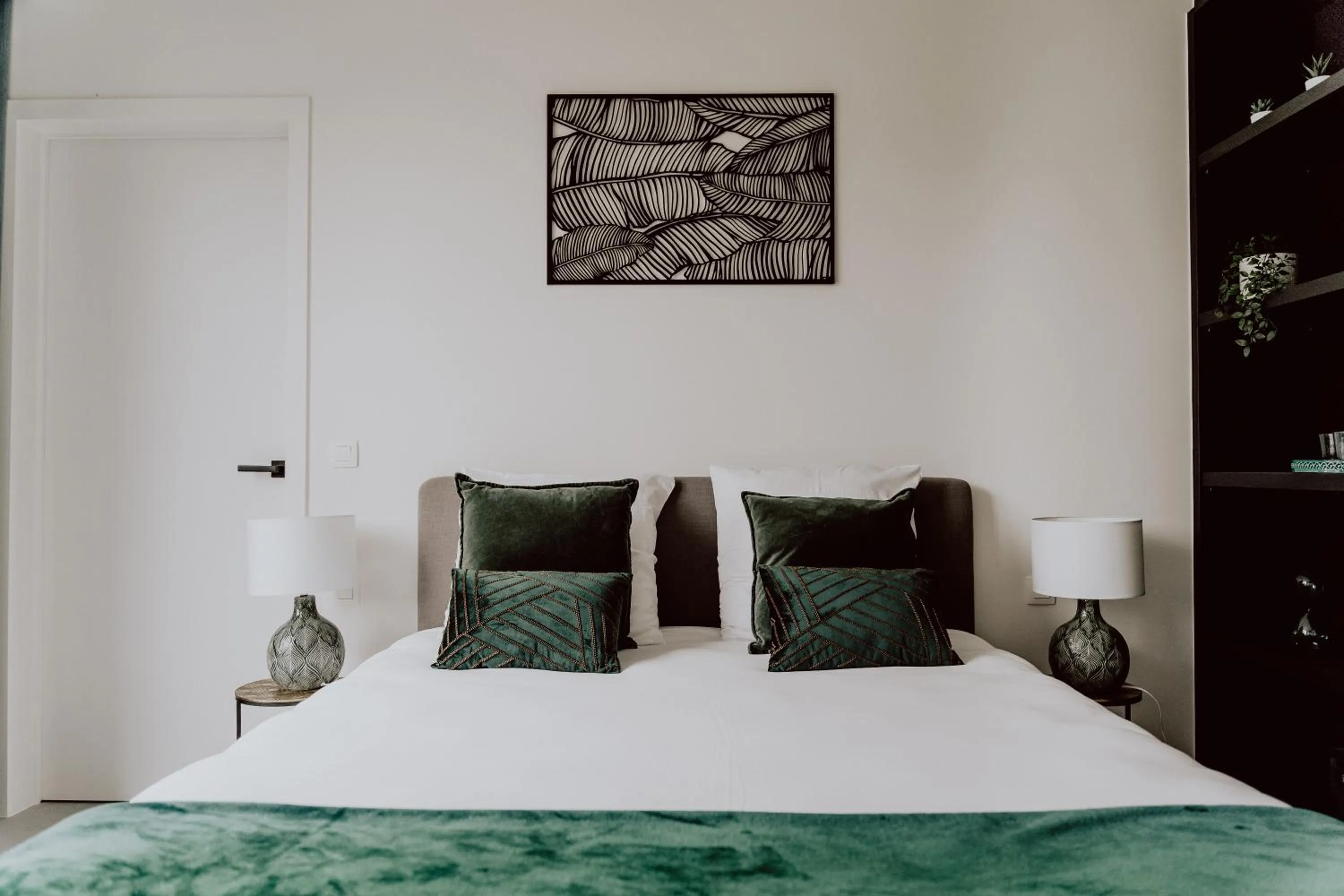 Bedroom, Bed in Ramslo