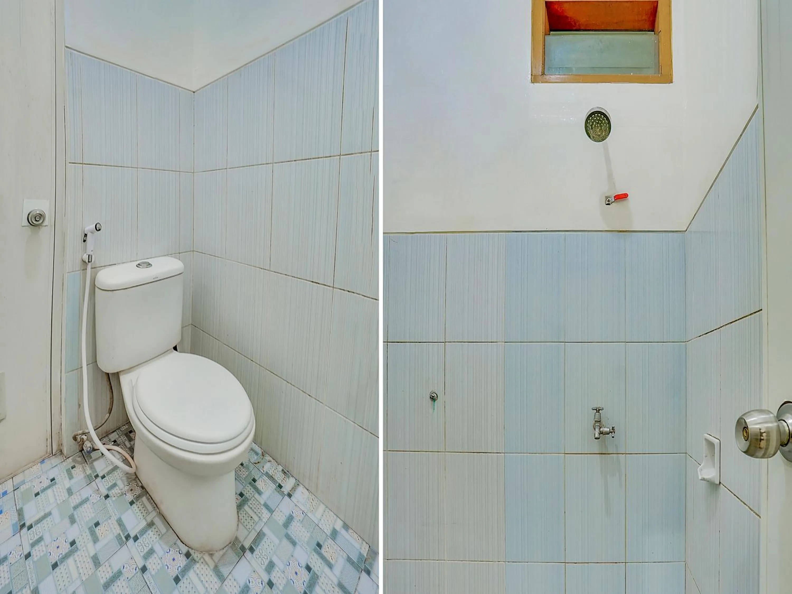 Bathroom in Hotel O Happy Homestay Syariah