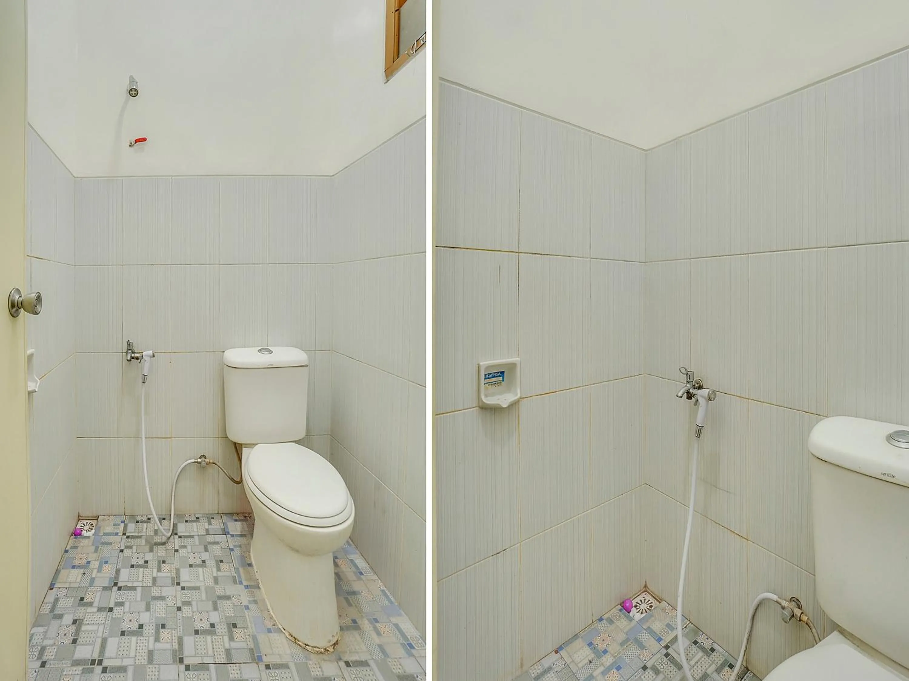 Bathroom in Hotel O Happy Homestay Syariah