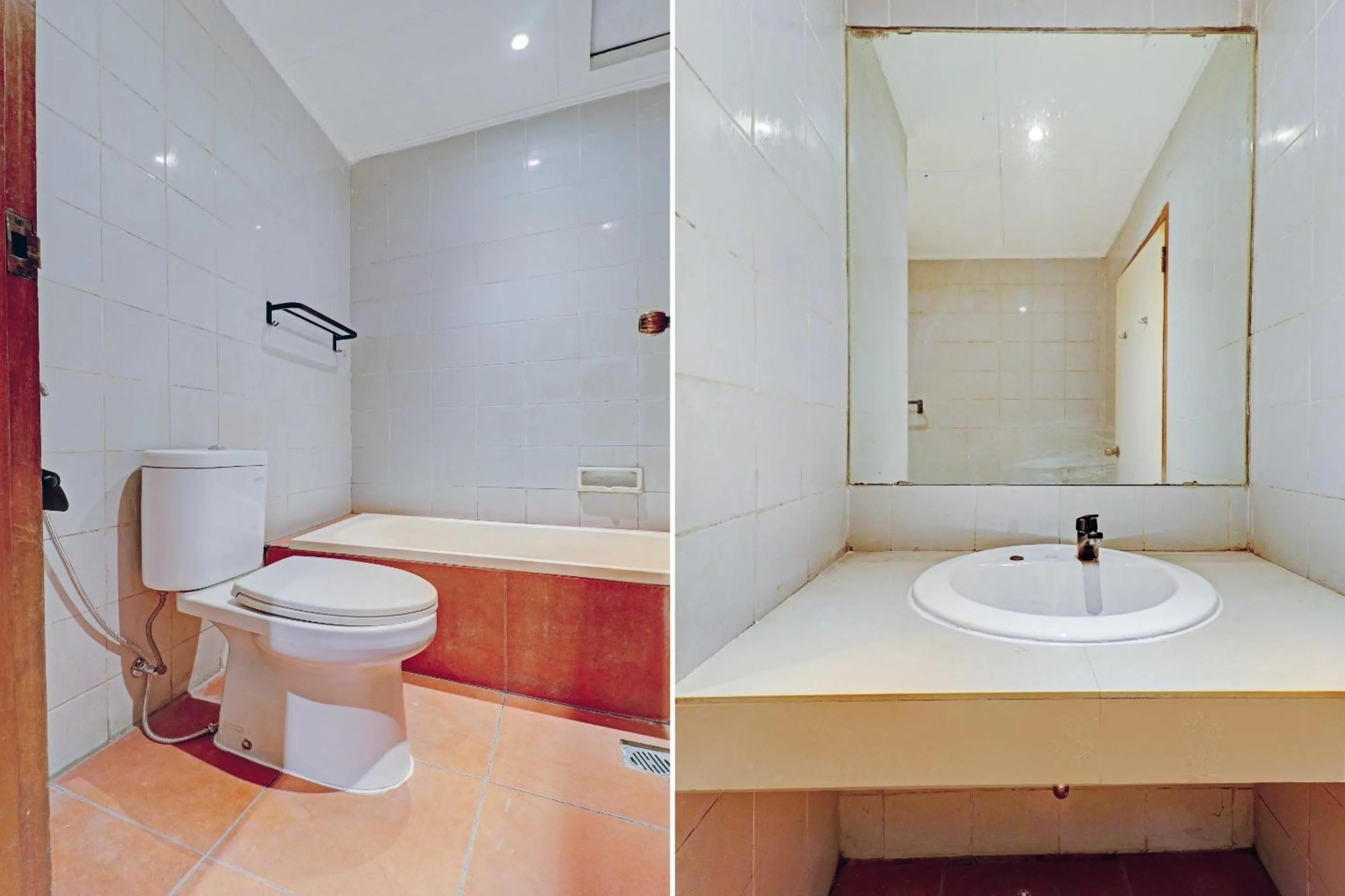 Bathroom in Collection O Riau Near Trans Studio Bandung Formerly Asteria Hotel