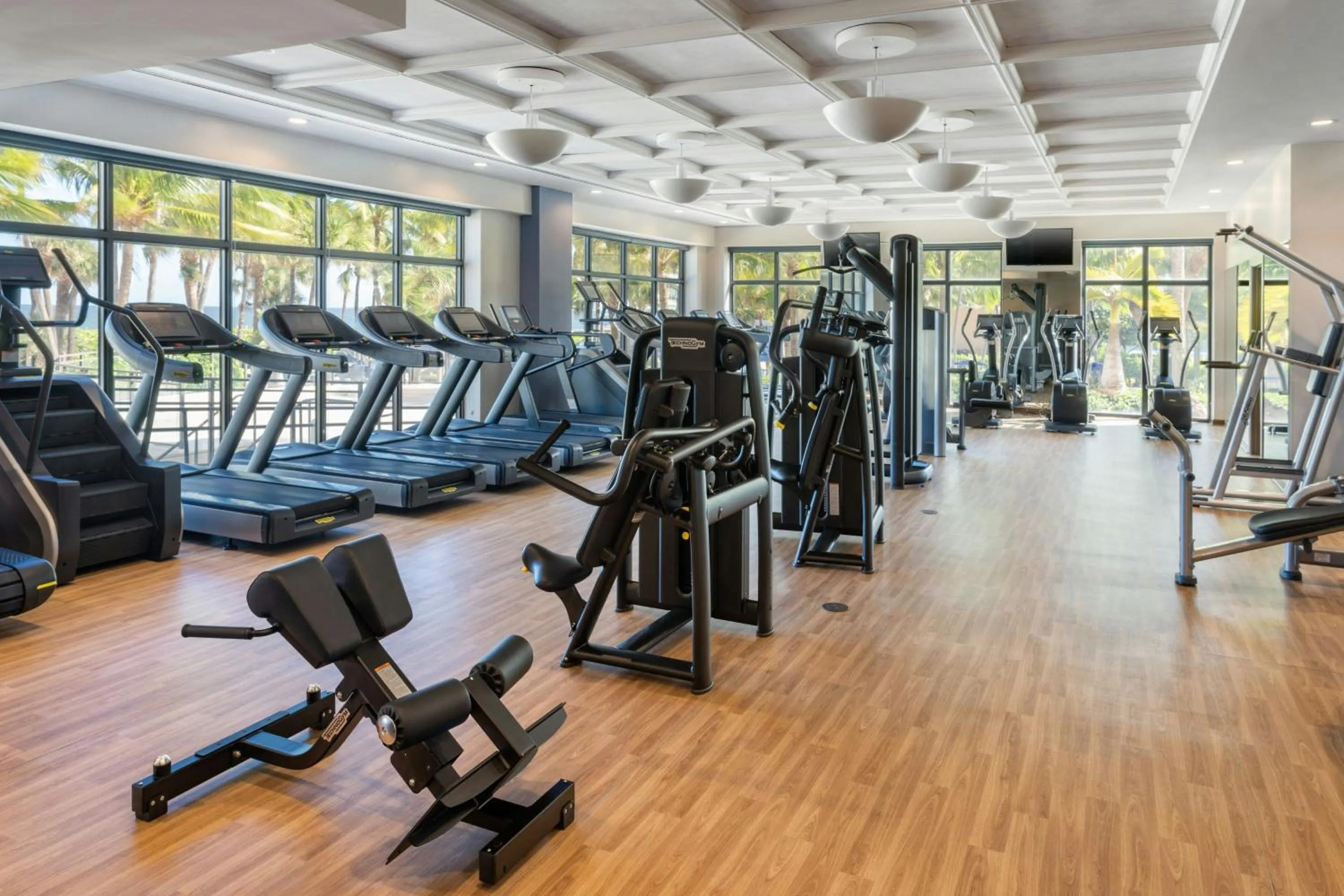 Fitness centre/facilities in Fort Lauderdale Marriott Harbor Beach Resort & Spa