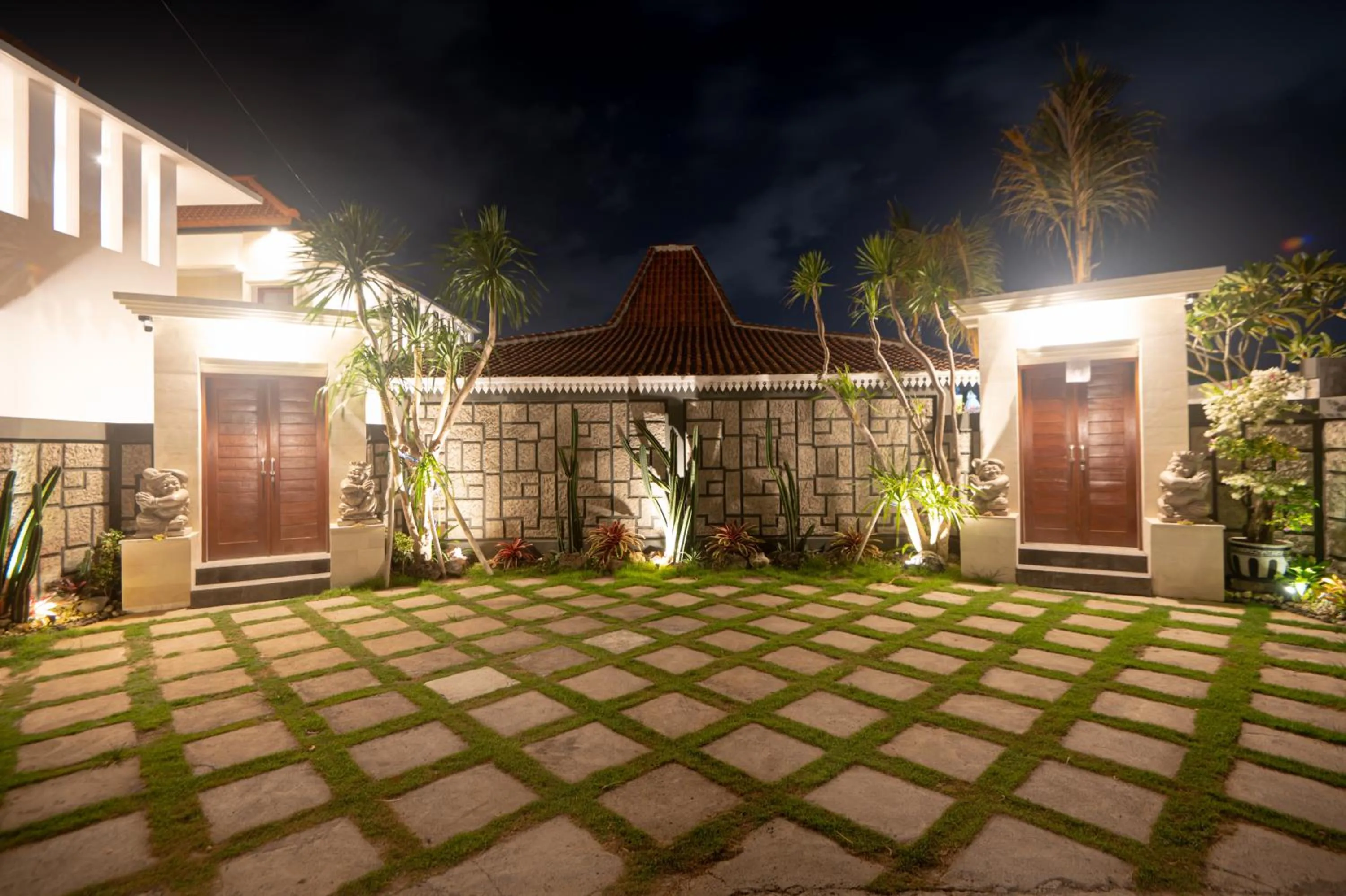 Facade/entrance in Musa Canggu