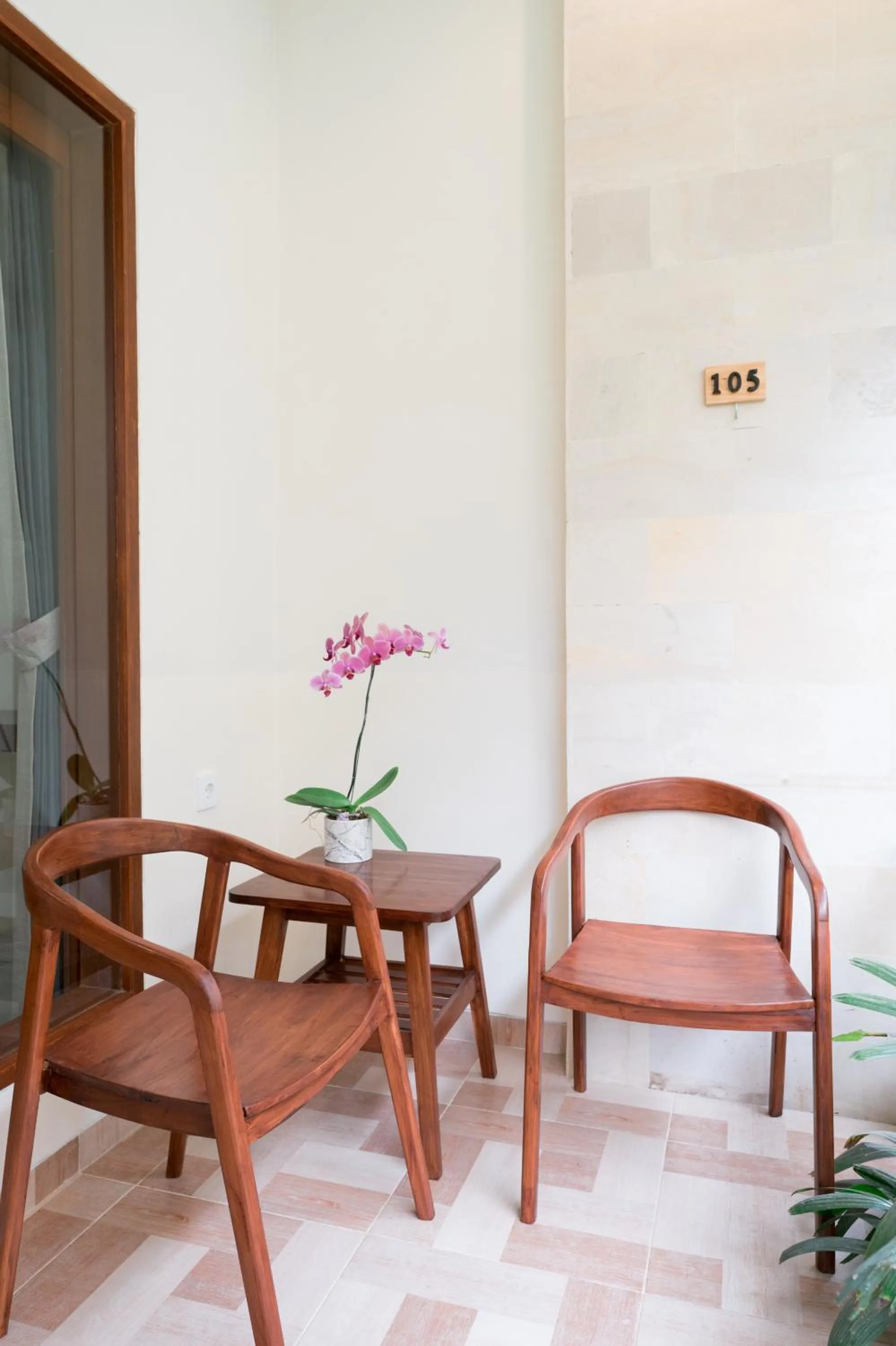 Seating area in Musa Canggu