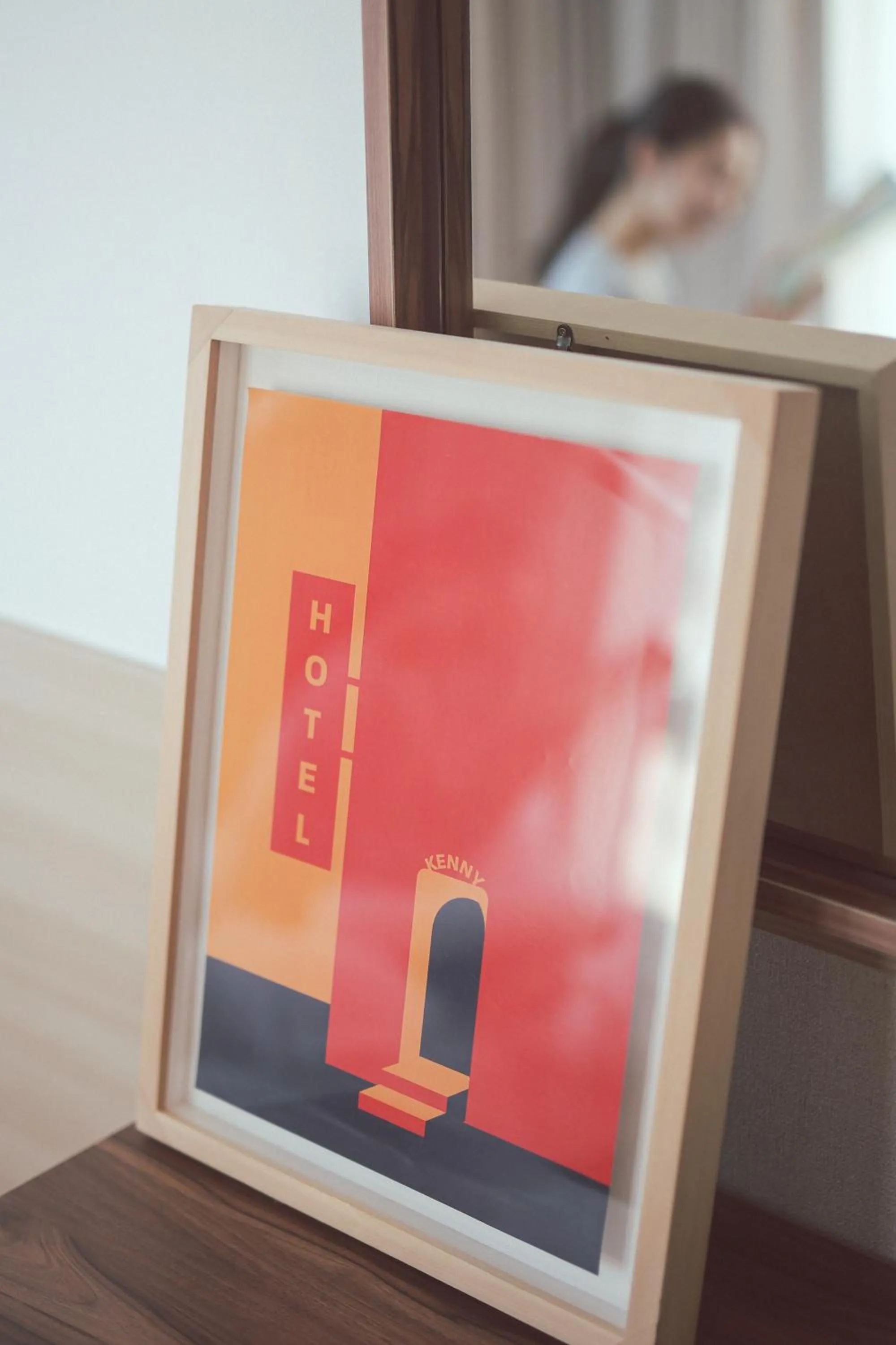 Decorative detail in Kenny Stay Busan Gijang