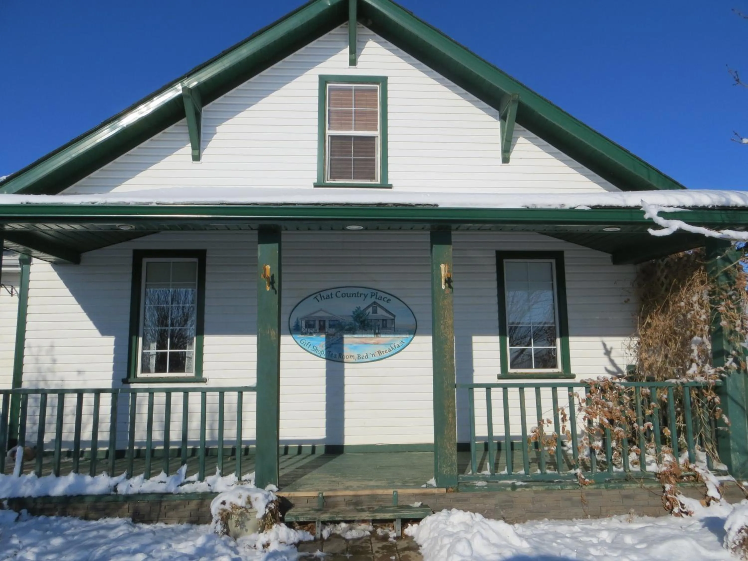 Facade/entrance in That Country Place B&B
