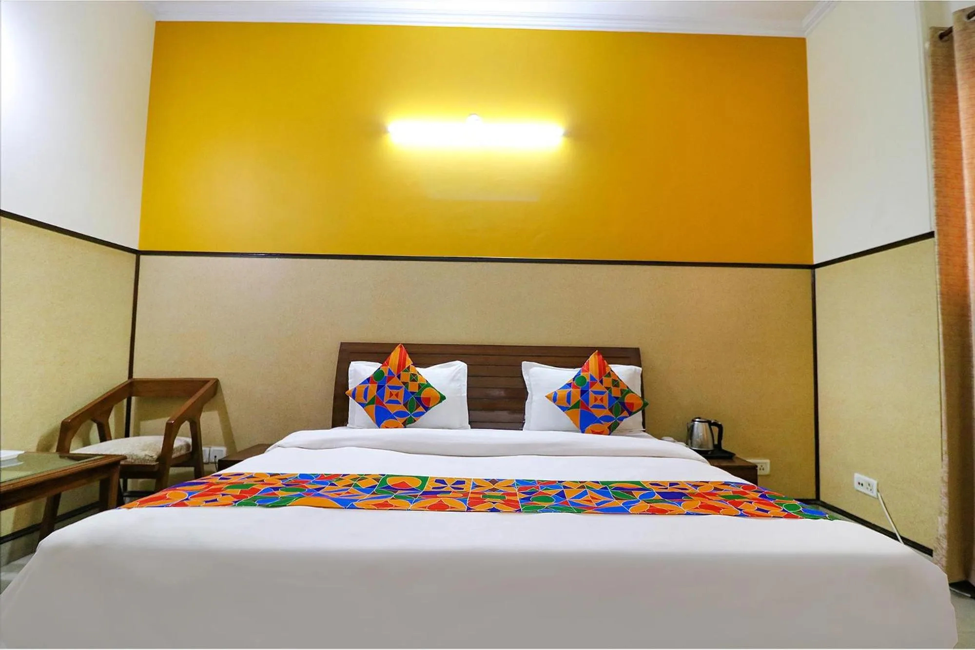 Bed in FabHotel Elite Peak