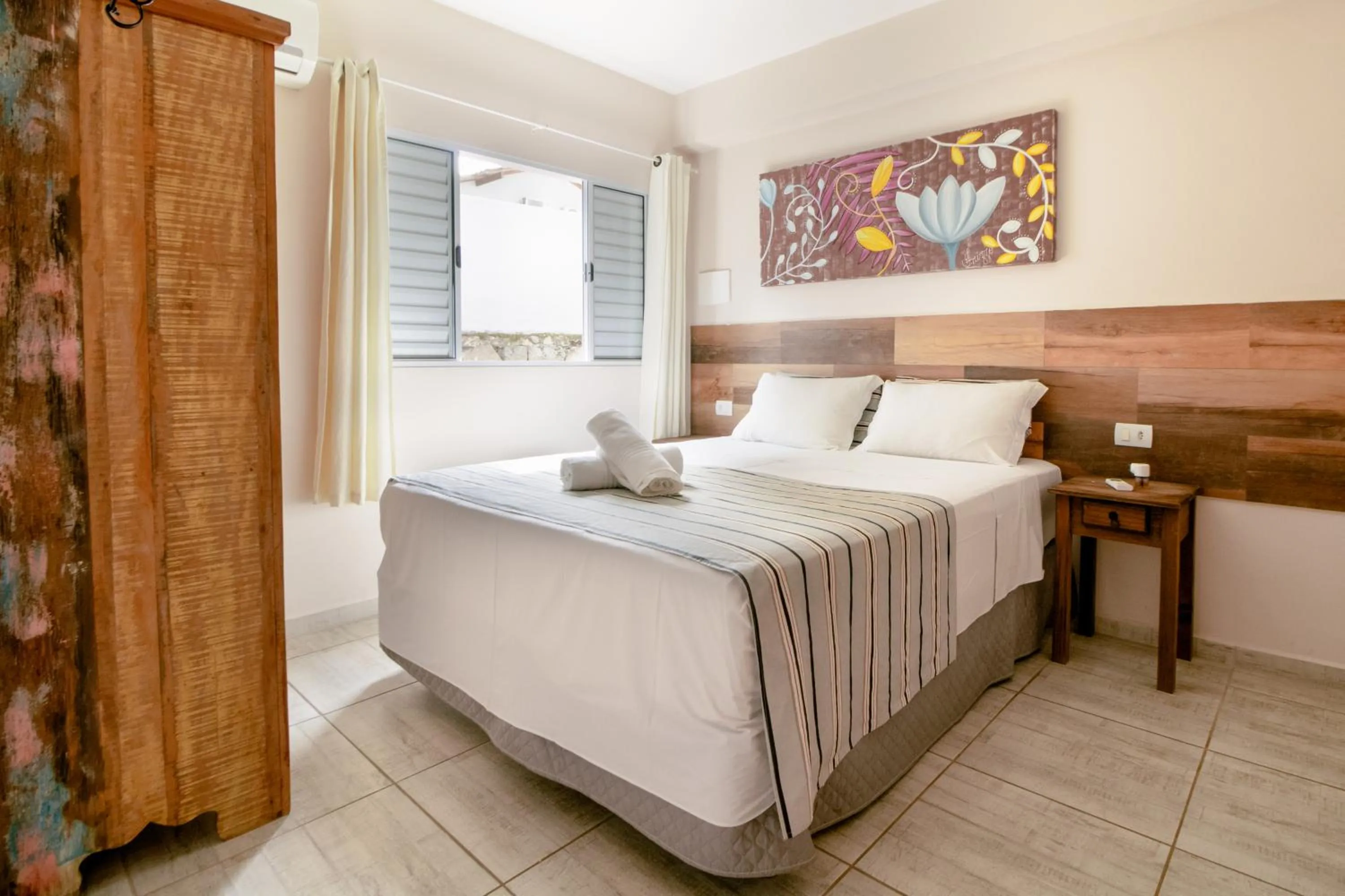 Bed in VELINN Pousada Iguana Azul