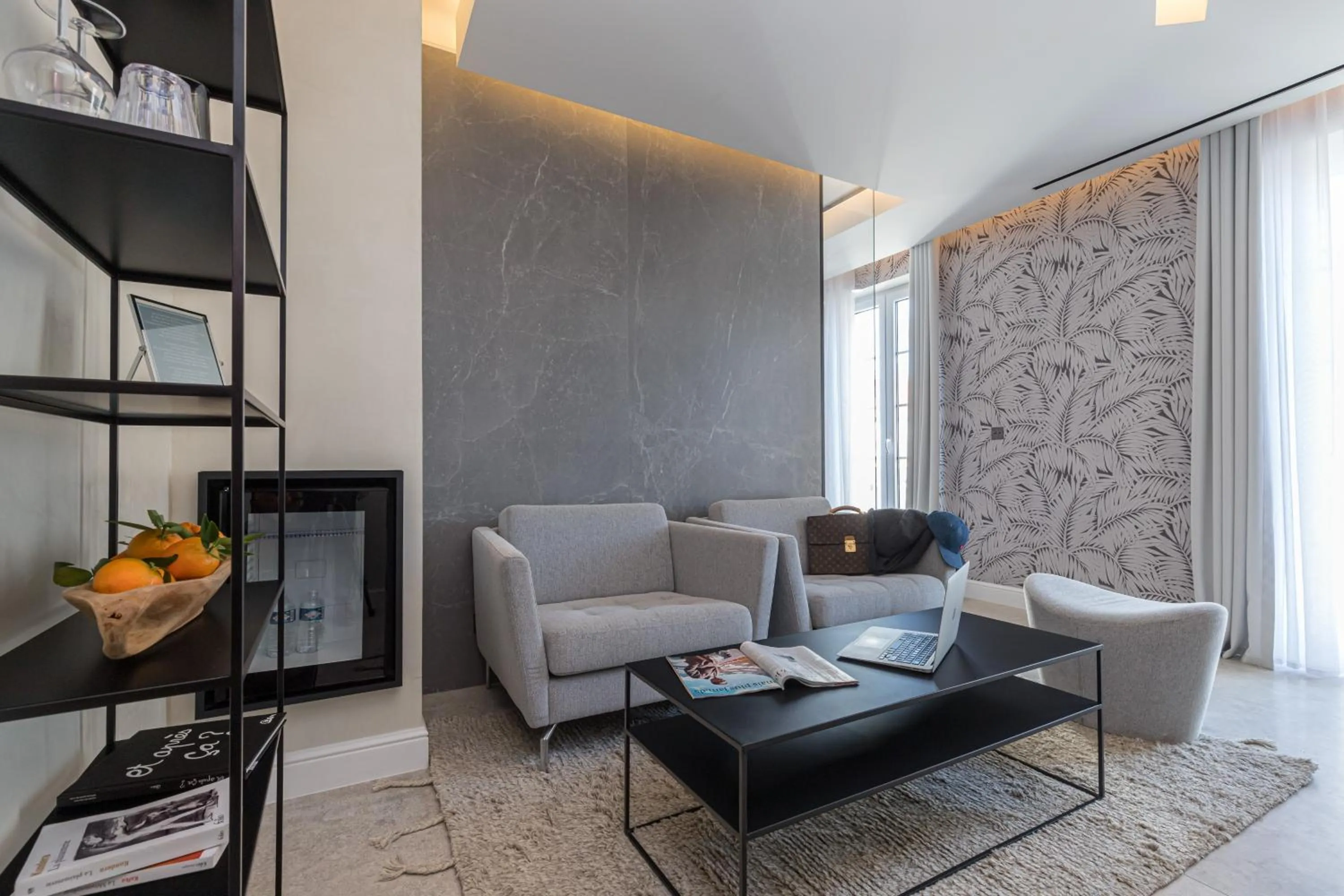 Living room in Le Dortoir Boutique Suites