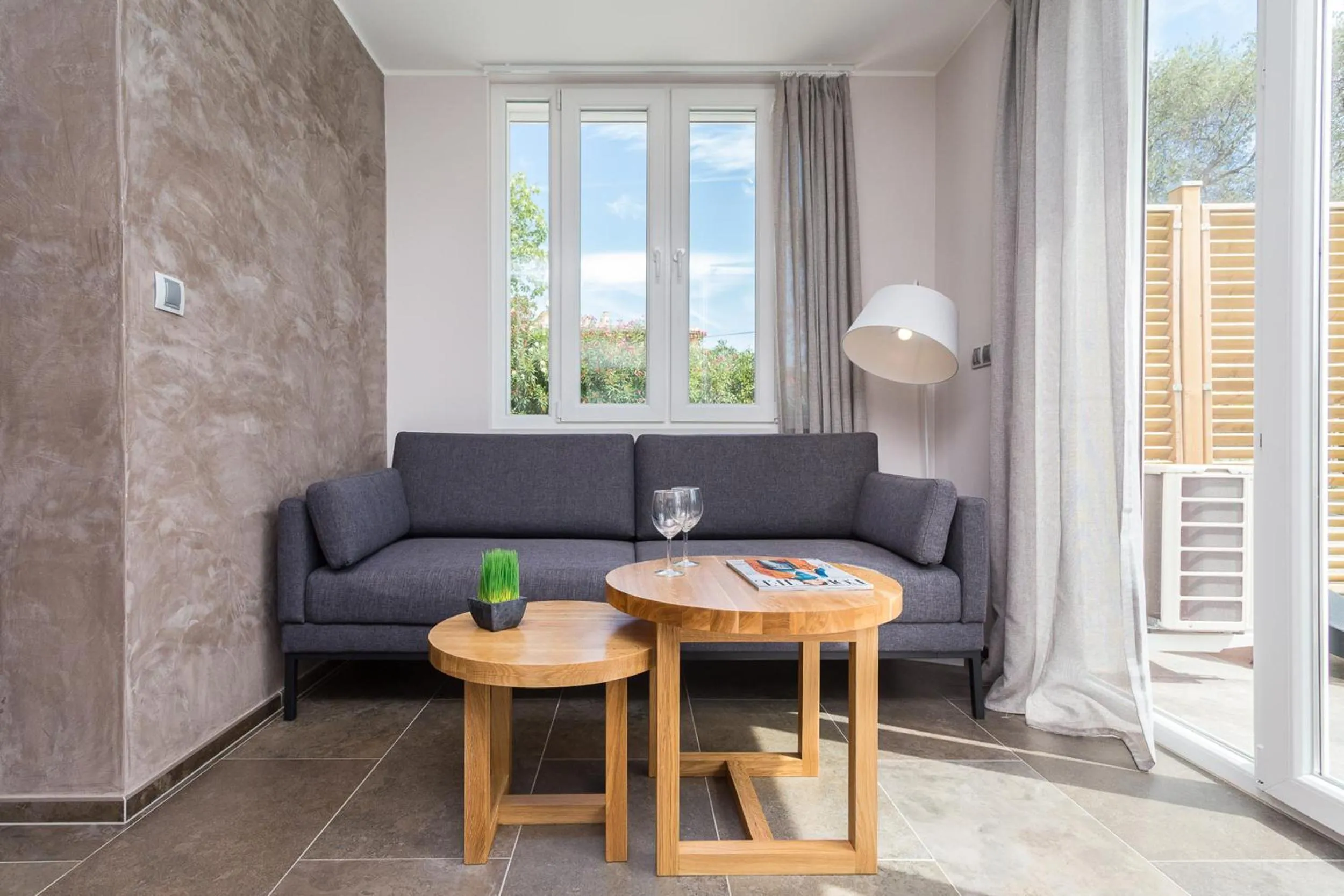 Seating area in Villa Velvet