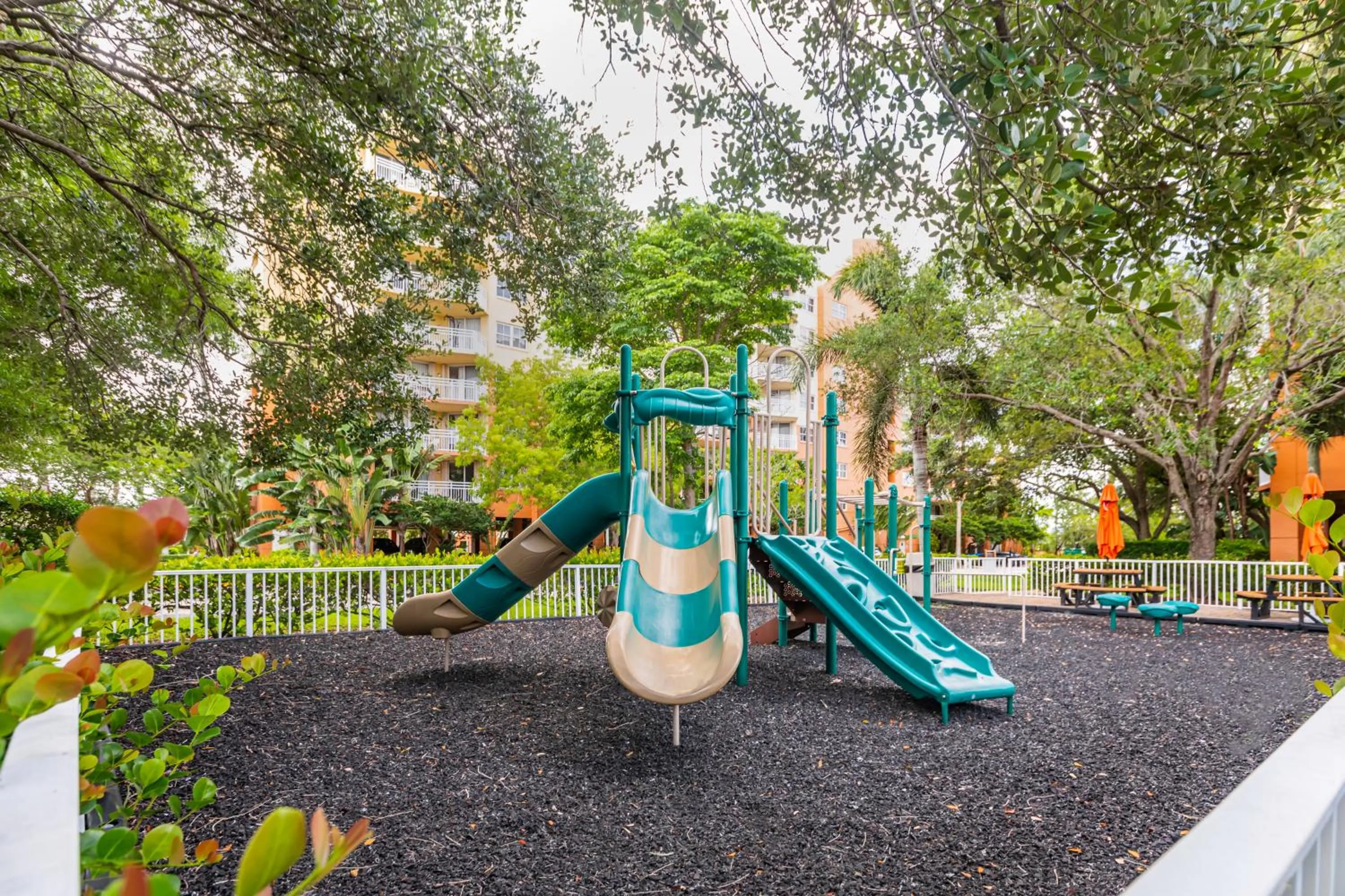 Children play ground in Vacation Village at Bonaventure, Fort Lauderdale