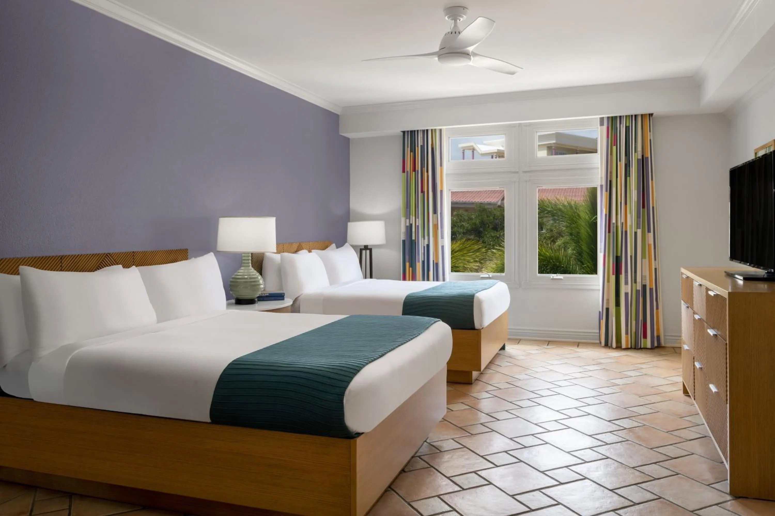 Bedroom, Bed in Marriott St. Kitts Beach Club