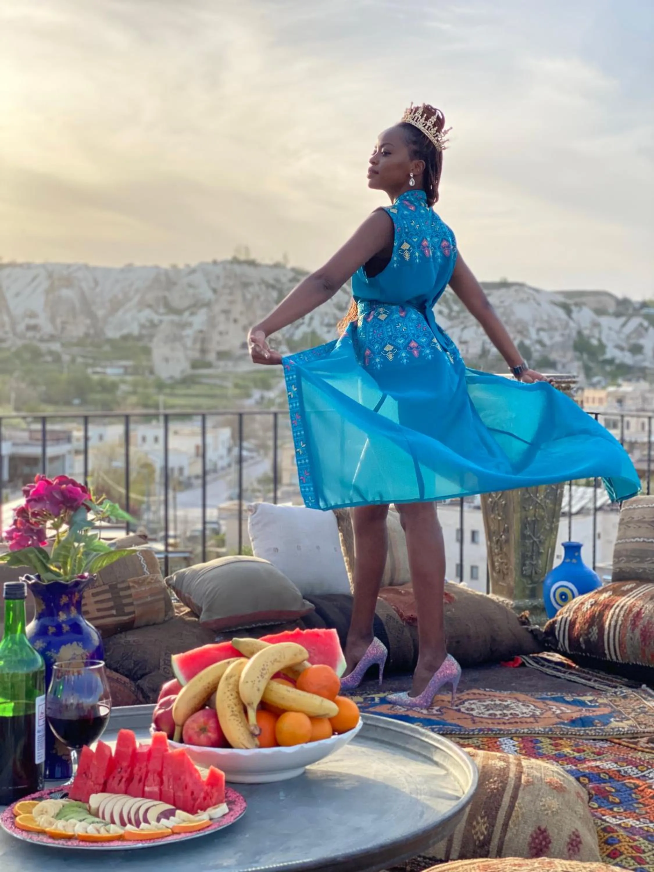 Balcony/Terrace in Goreme Palace Cave Suites